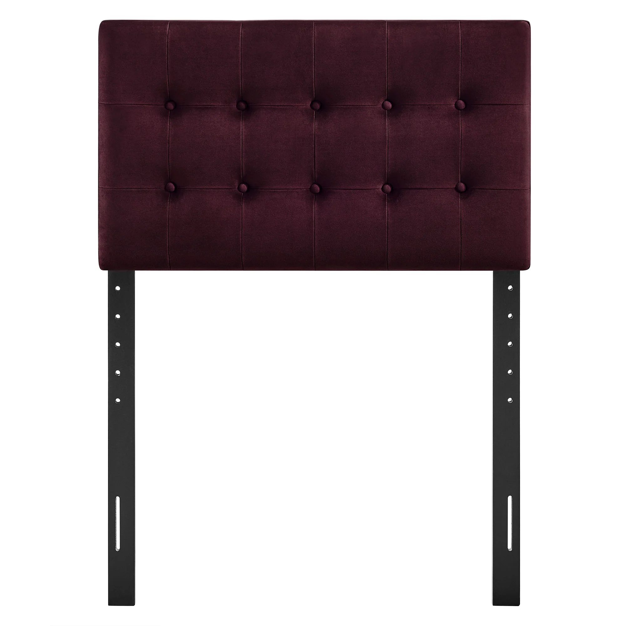 Emily Stain-Resistant Performance Velvet Twin Size Headboard by Modway - Image 34