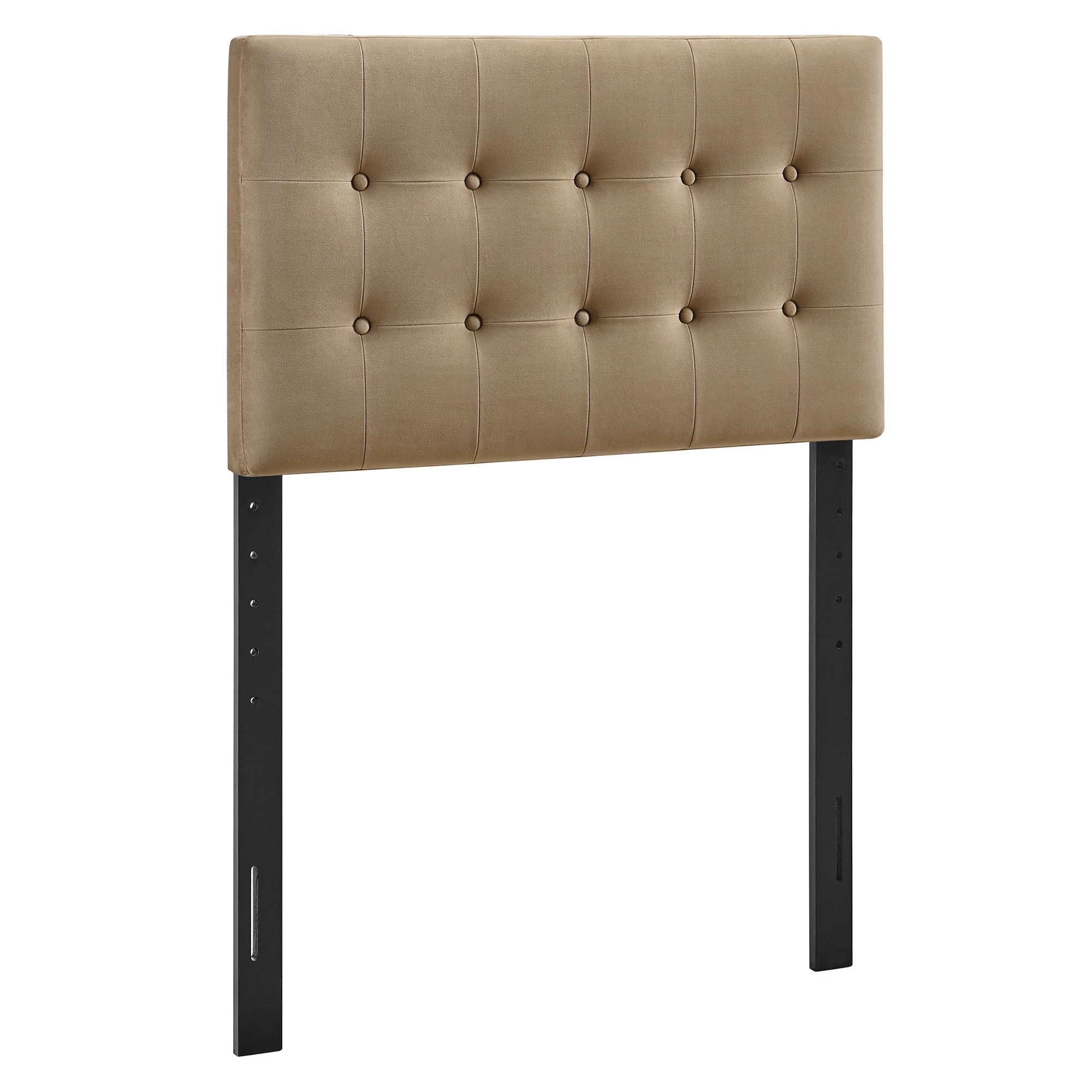 Emily Stain-Resistant Performance Velvet Twin Size Headboard by Modway - Image 49