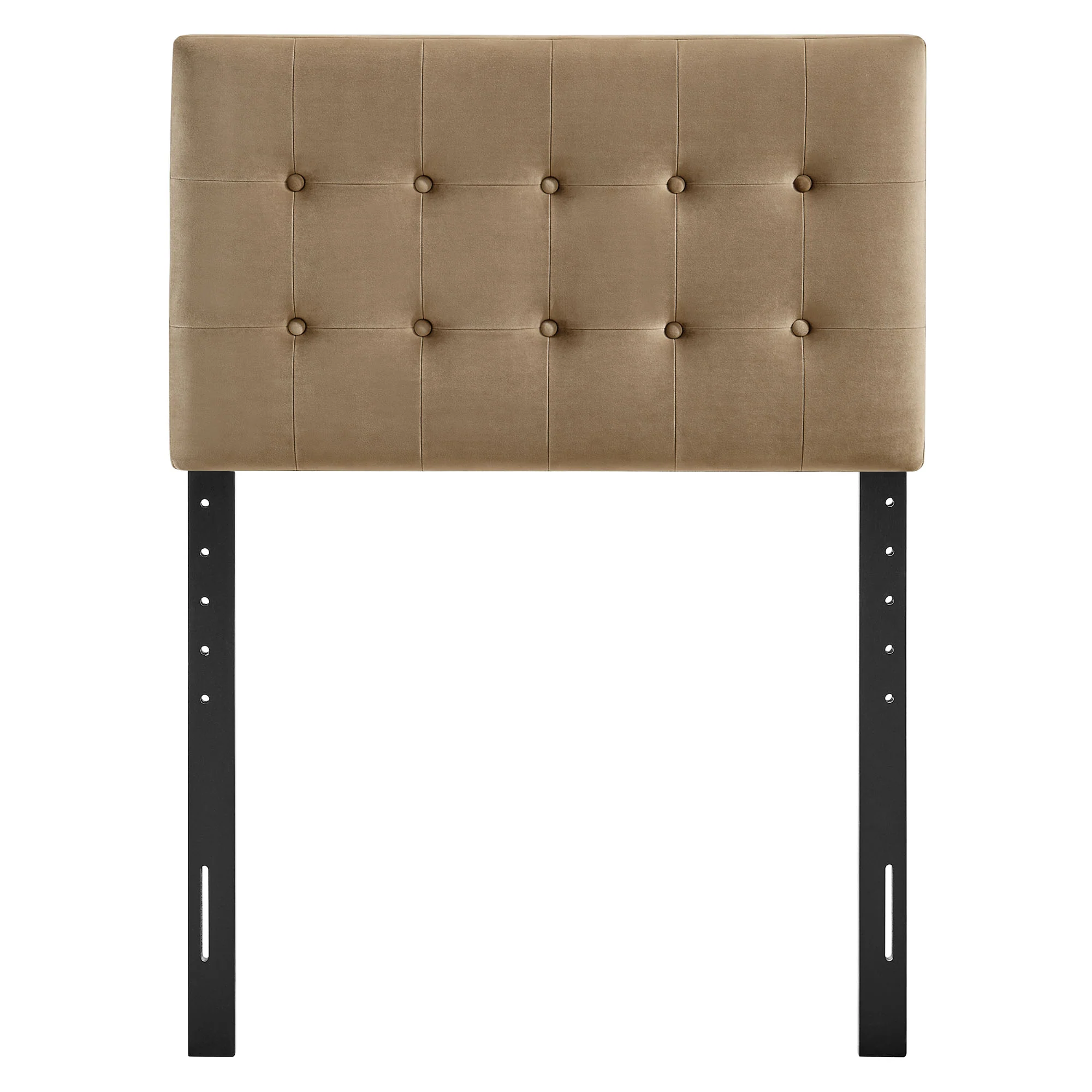 Emily Stain-Resistant Performance Velvet Twin Size Headboard by Modway - Image 50