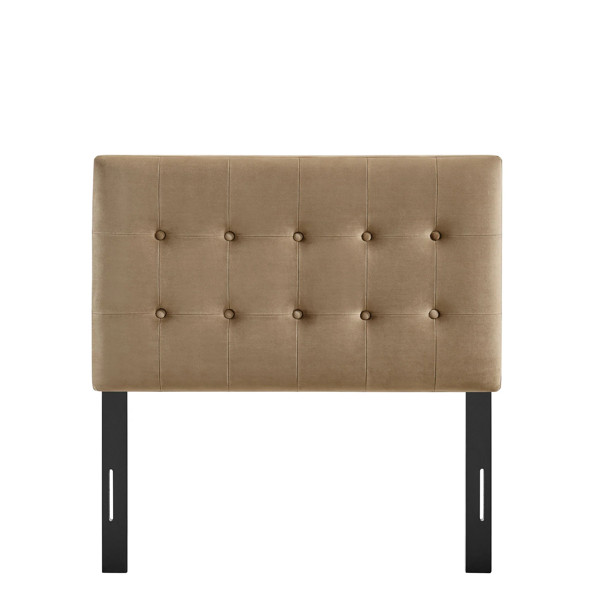 Emily Stain-Resistant Performance Velvet Twin Size Headboard by Modway - Image 51