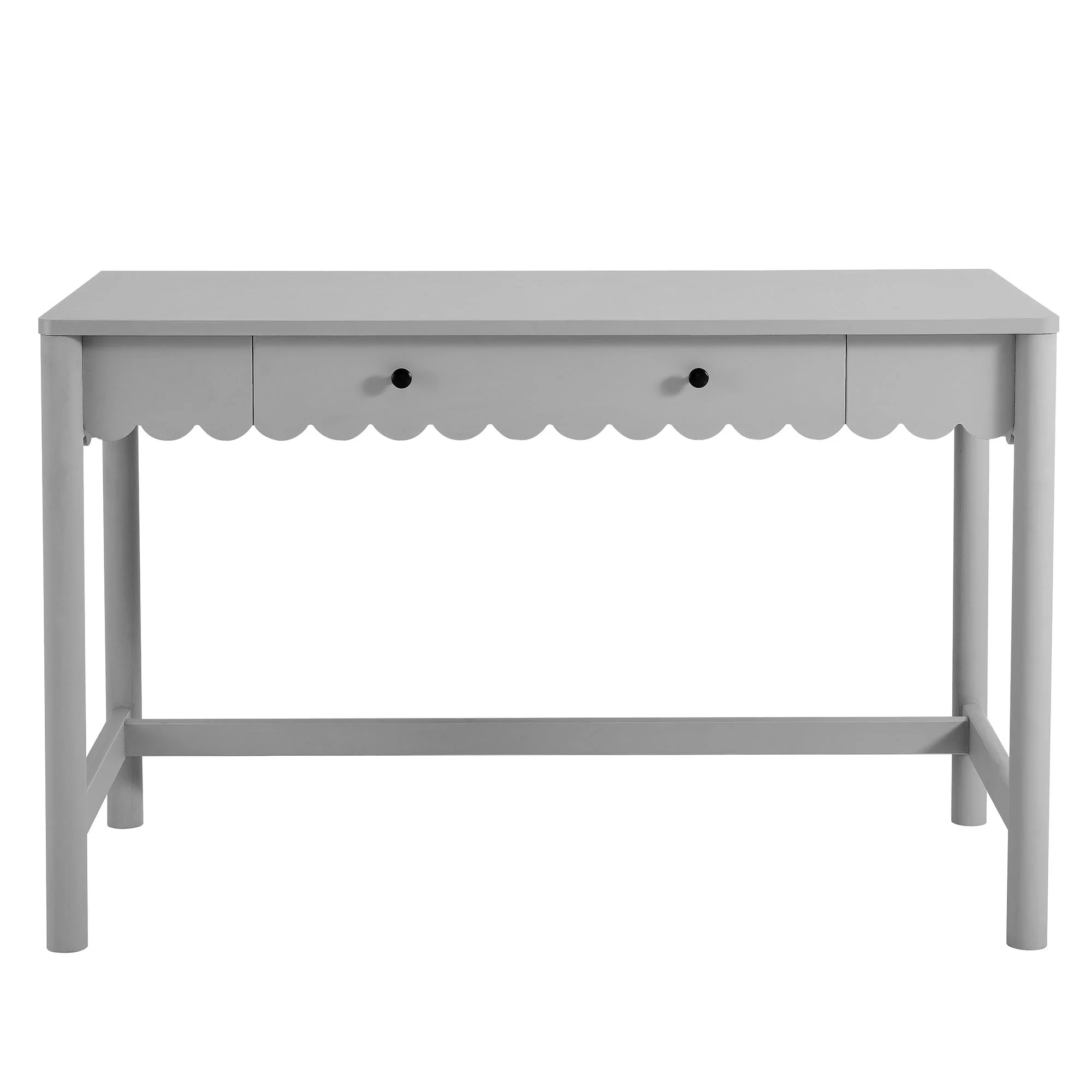 Emmeline 1-Drawer Scallop Writing Desk by Modway - Image 5