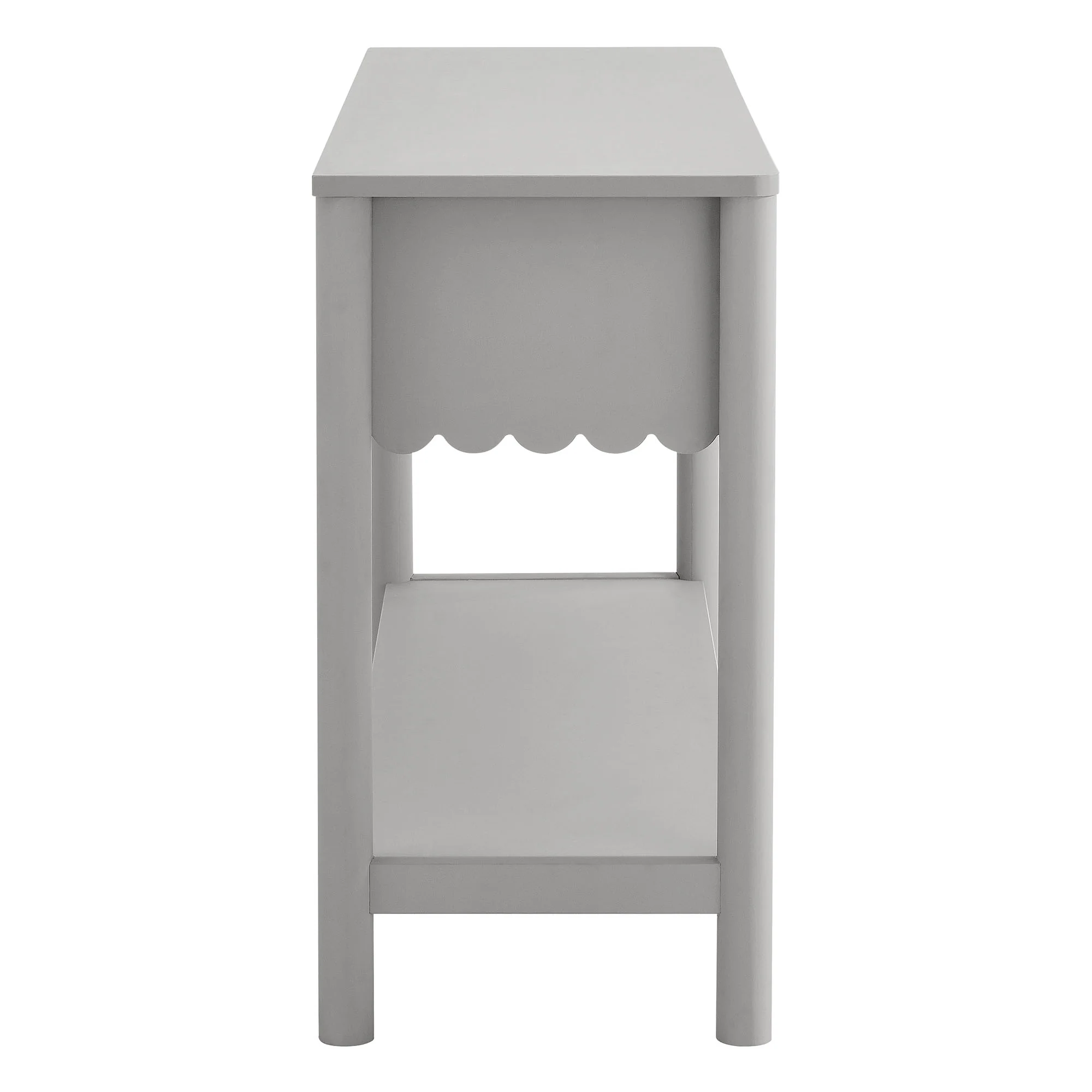 Emmeline 3-Drawer Scalloped Console Table by Modway - Image 3