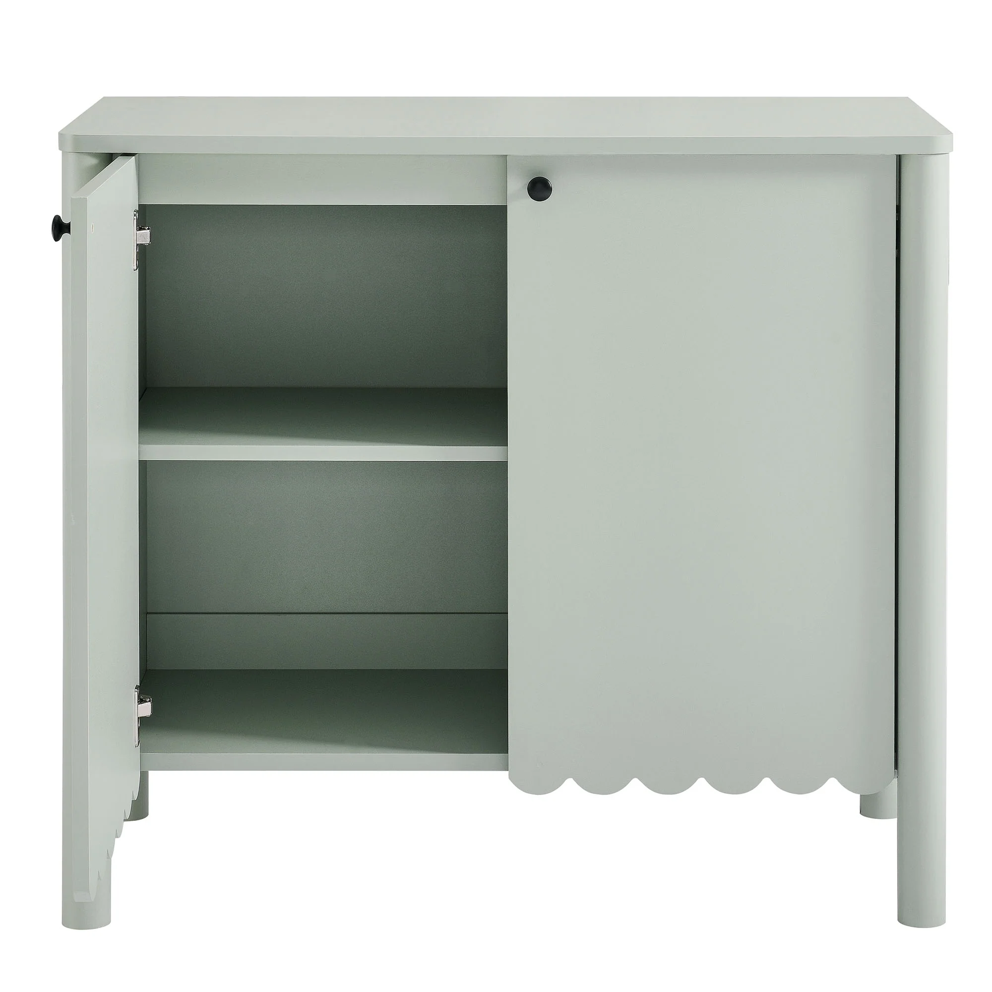 Emmeline 35" 2-Door Scalloped Sideboard Cabinet by Modway - Image 13