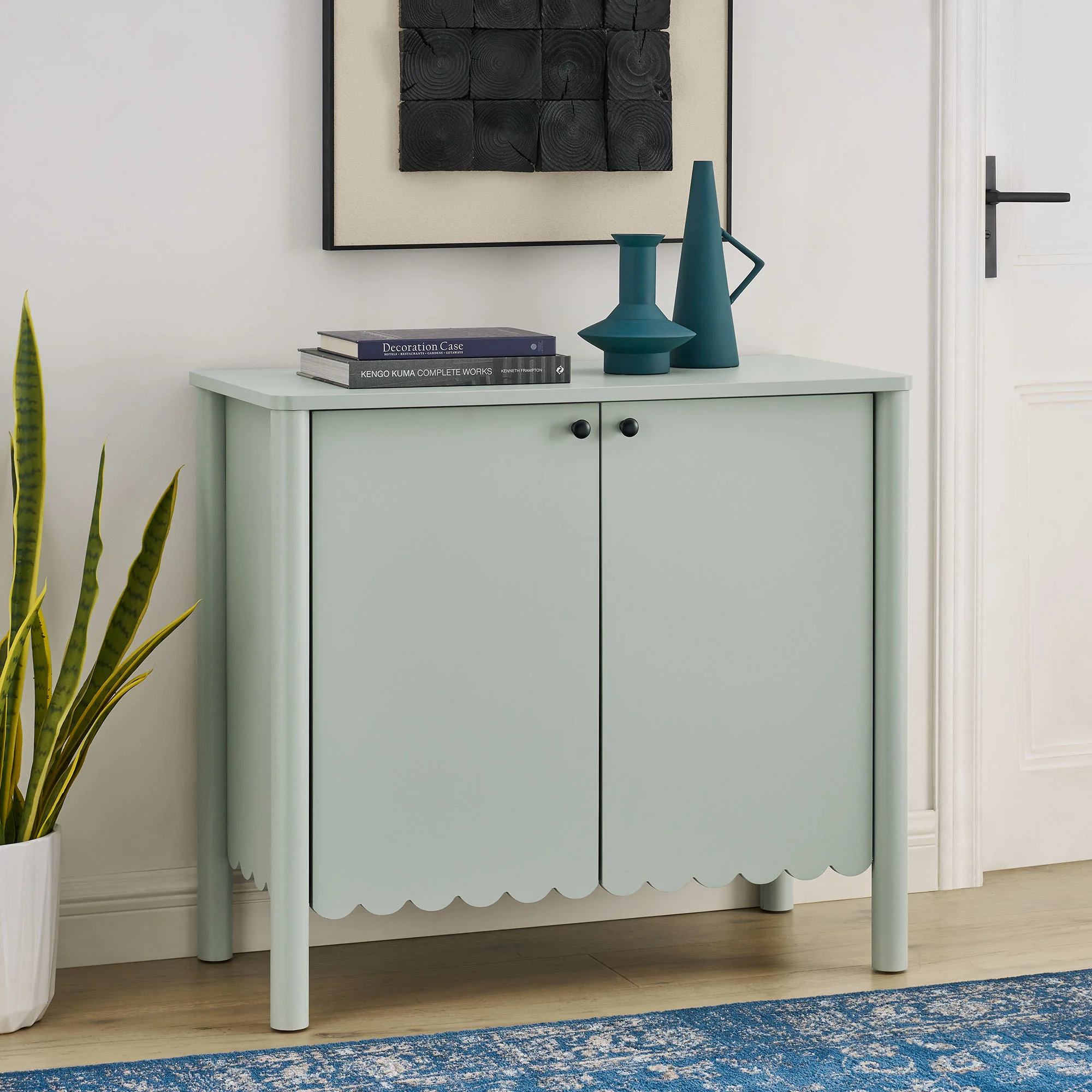Emmeline 35" 2-Door Scalloped Sideboard Cabinet by Modway - Image 16