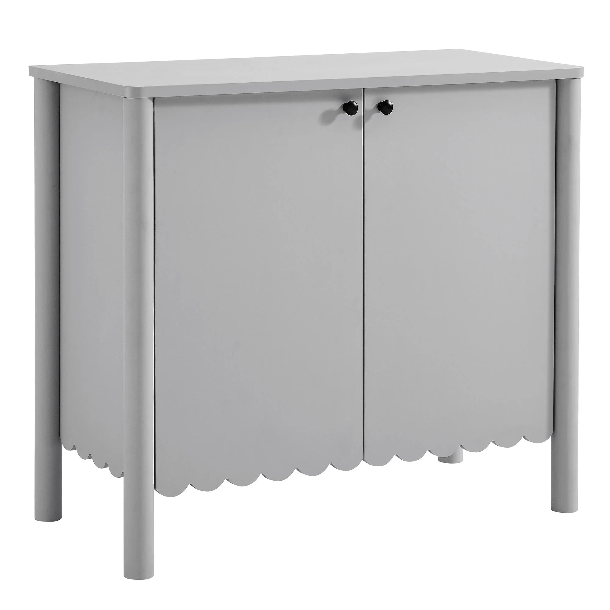Emmeline 35" 2-Door Scalloped Sideboard Cabinet by Modway - Image 2