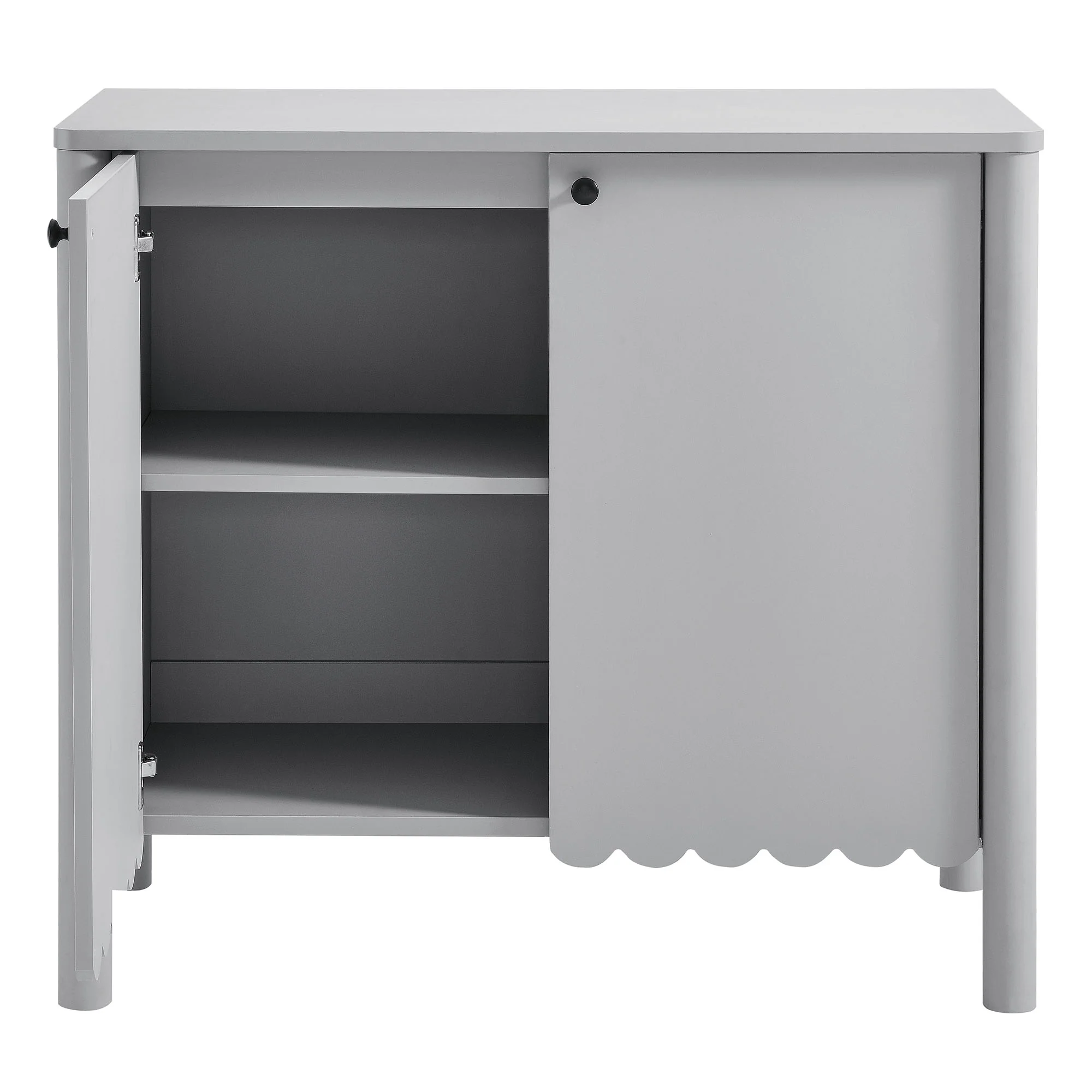 Emmeline 35" 2-Door Scalloped Sideboard Cabinet by Modway - Image 5