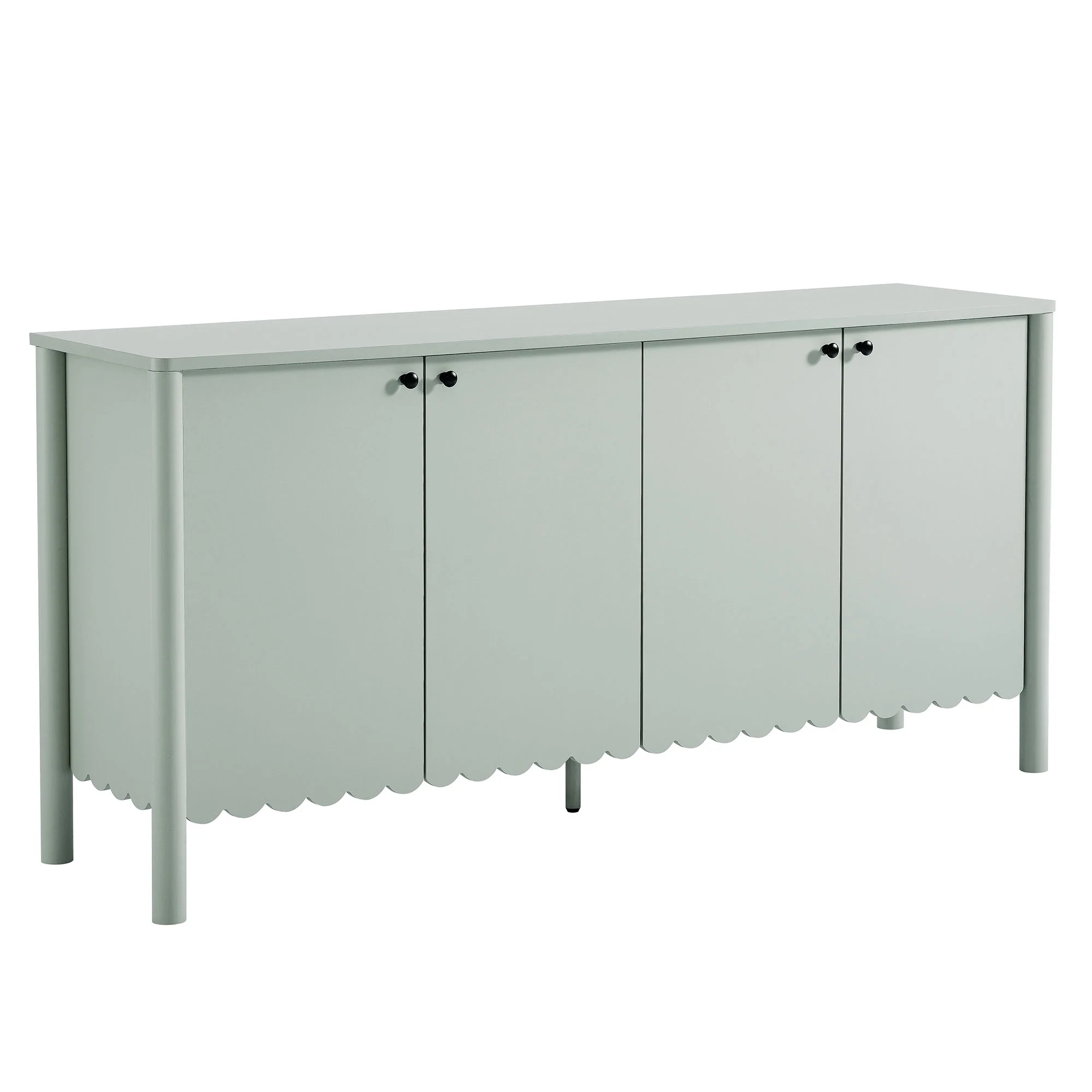Emmeline 66" 4-Door Scalloped Sideboard Cabinet by Modway - Image 11