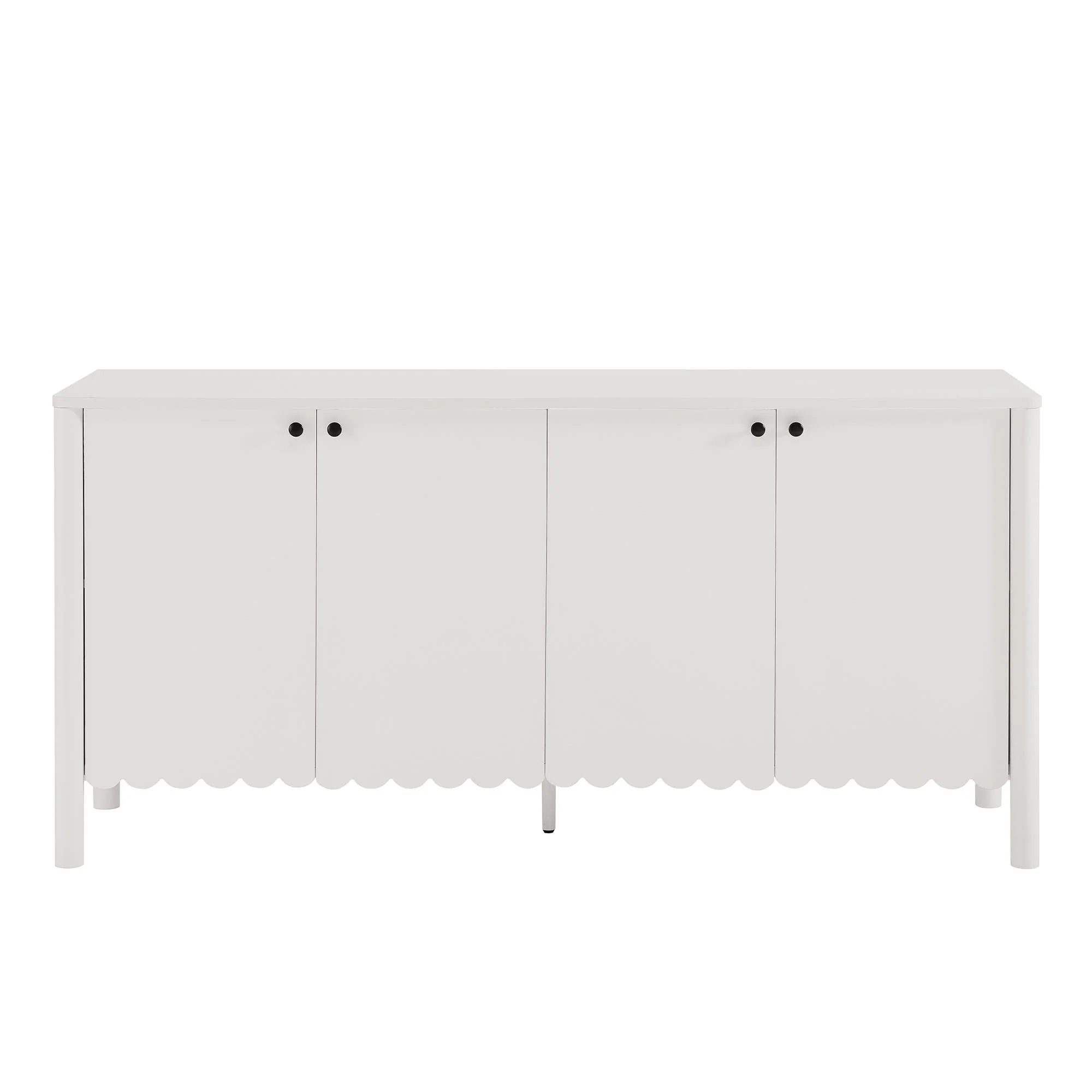 Emmeline 66" 4-Door Scalloped Sideboard Cabinet by Modway - Image 23