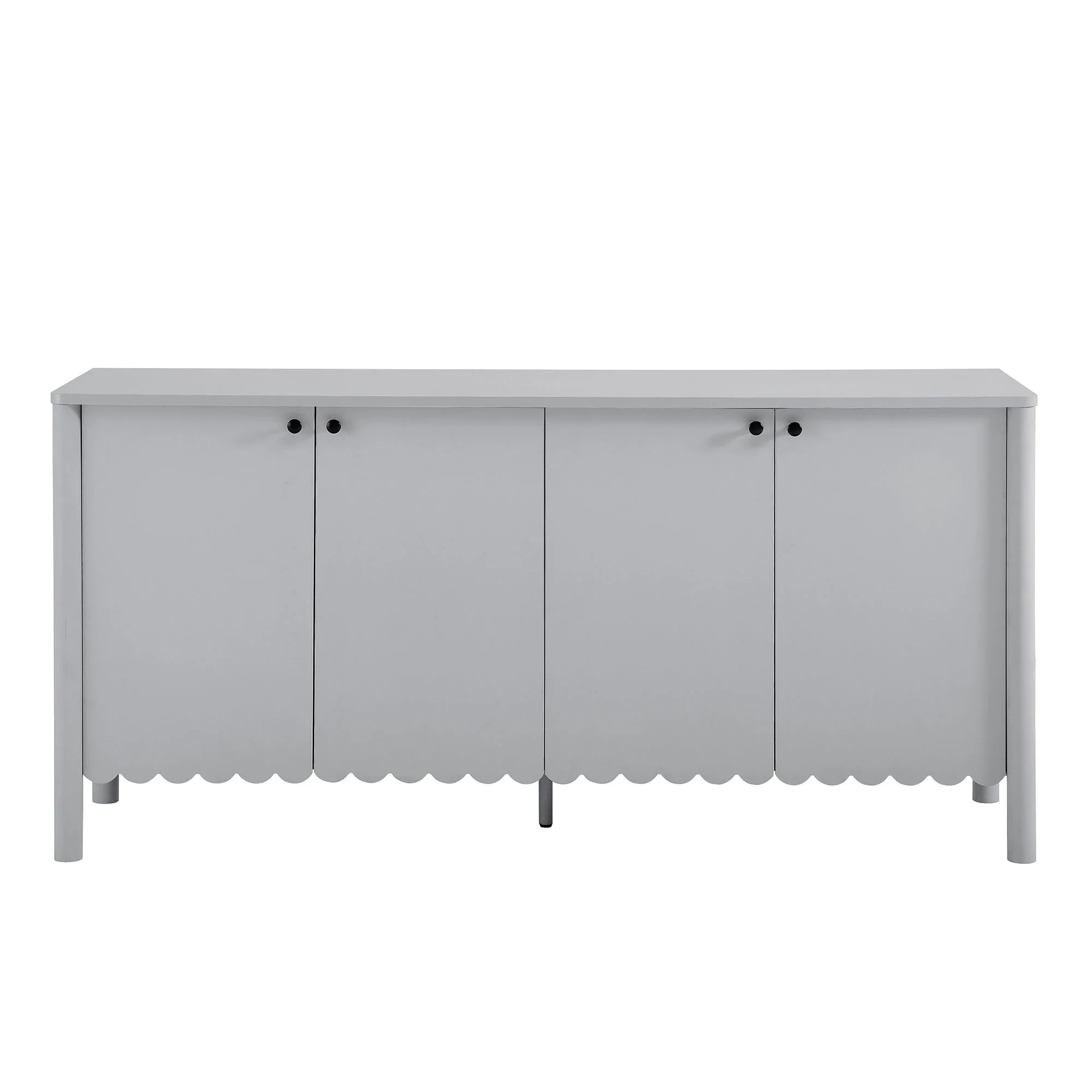 Emmeline 66" 4-Door Scalloped Sideboard Cabinet by Modway - Image 4