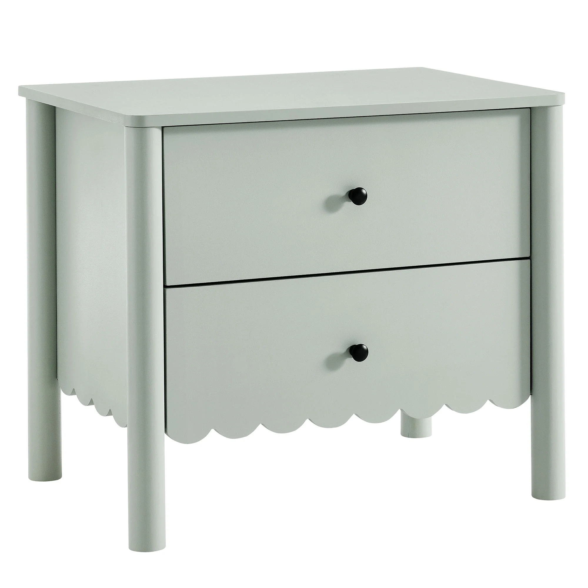 Emmeline Scalloped 2-Drawer Nightstand by Modway - Image 10