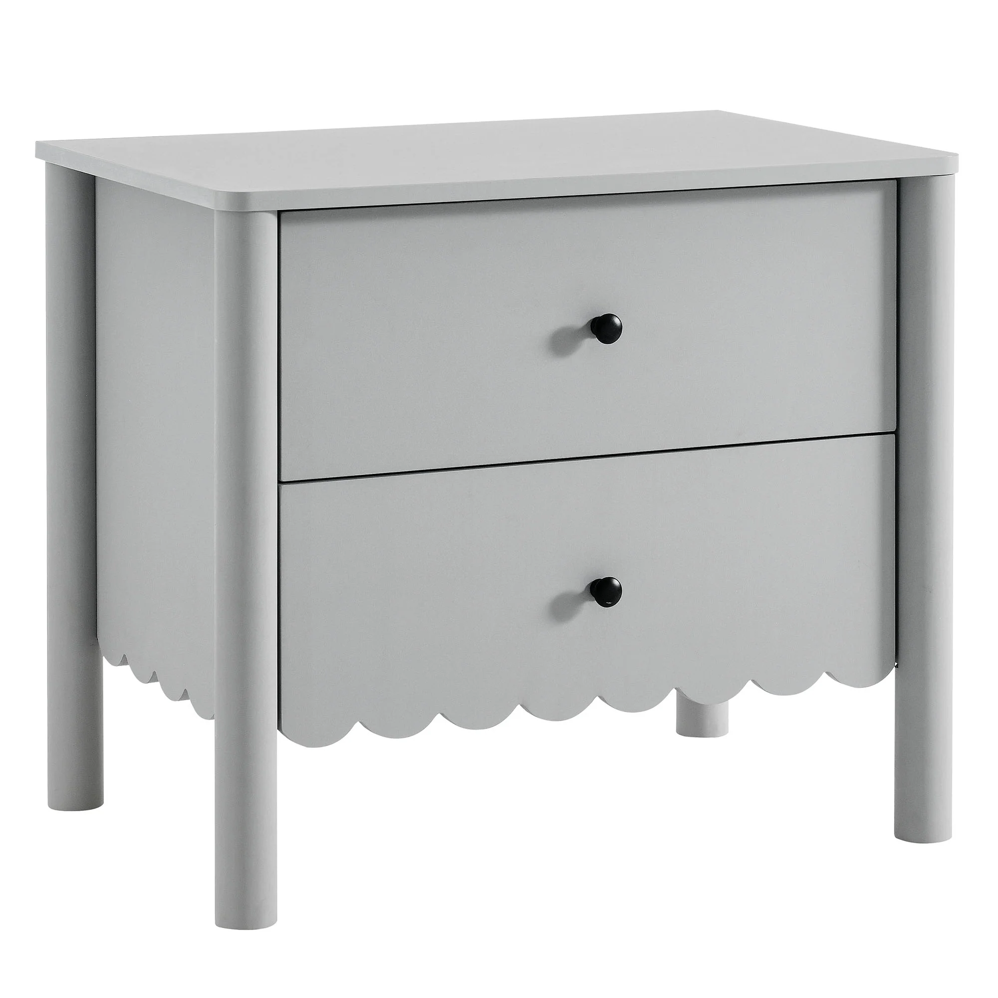 Emmeline Scalloped 2-Drawer Nightstand by Modway - Image 2