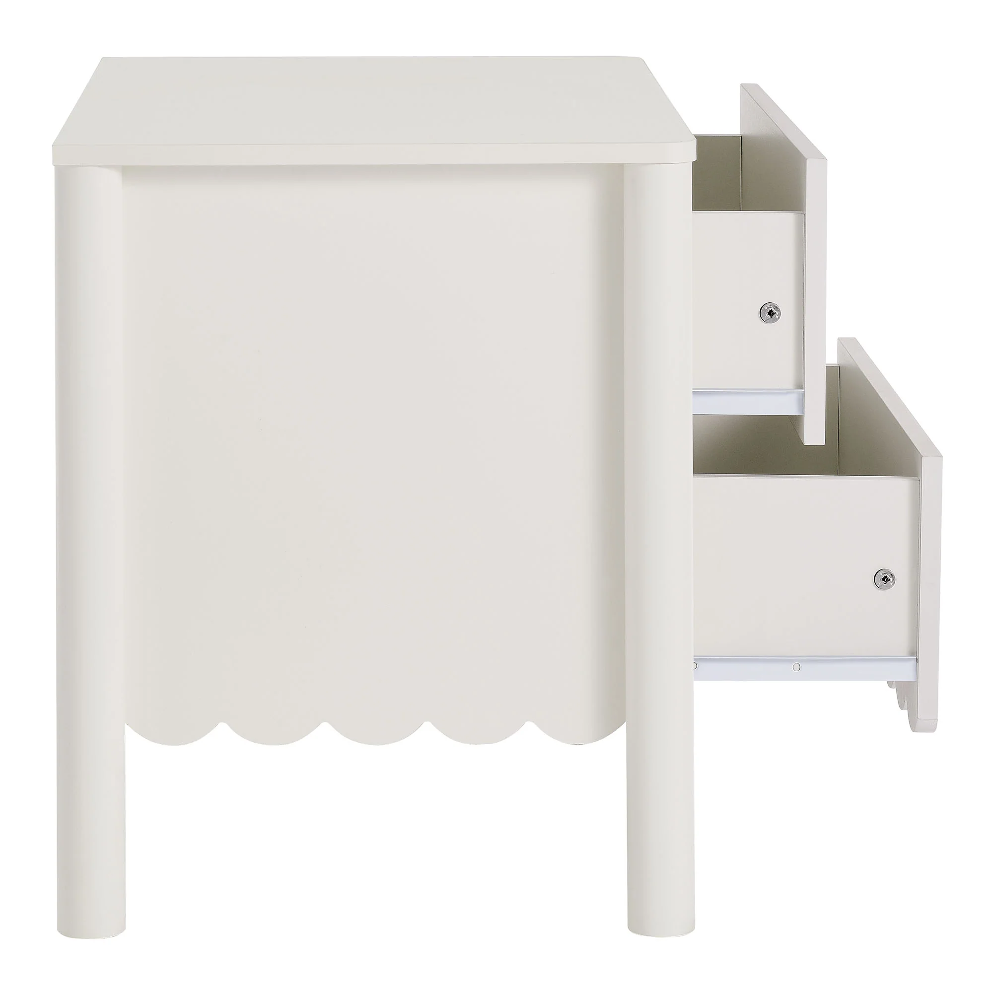 Emmeline Scalloped 2-Drawer Nightstand by Modway - Image 21