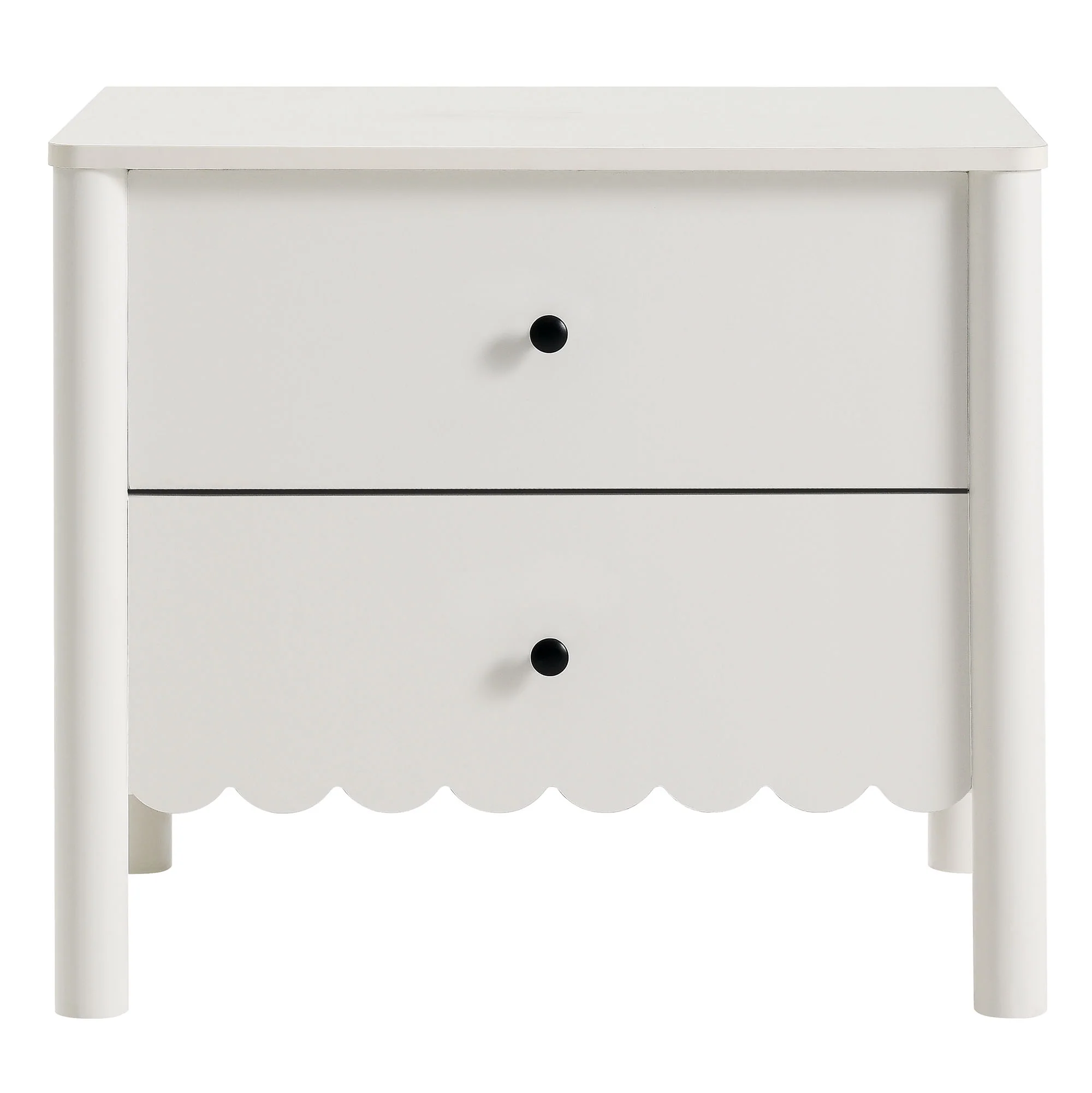 Emmeline Scalloped 2-Drawer Nightstand by Modway - Image 25