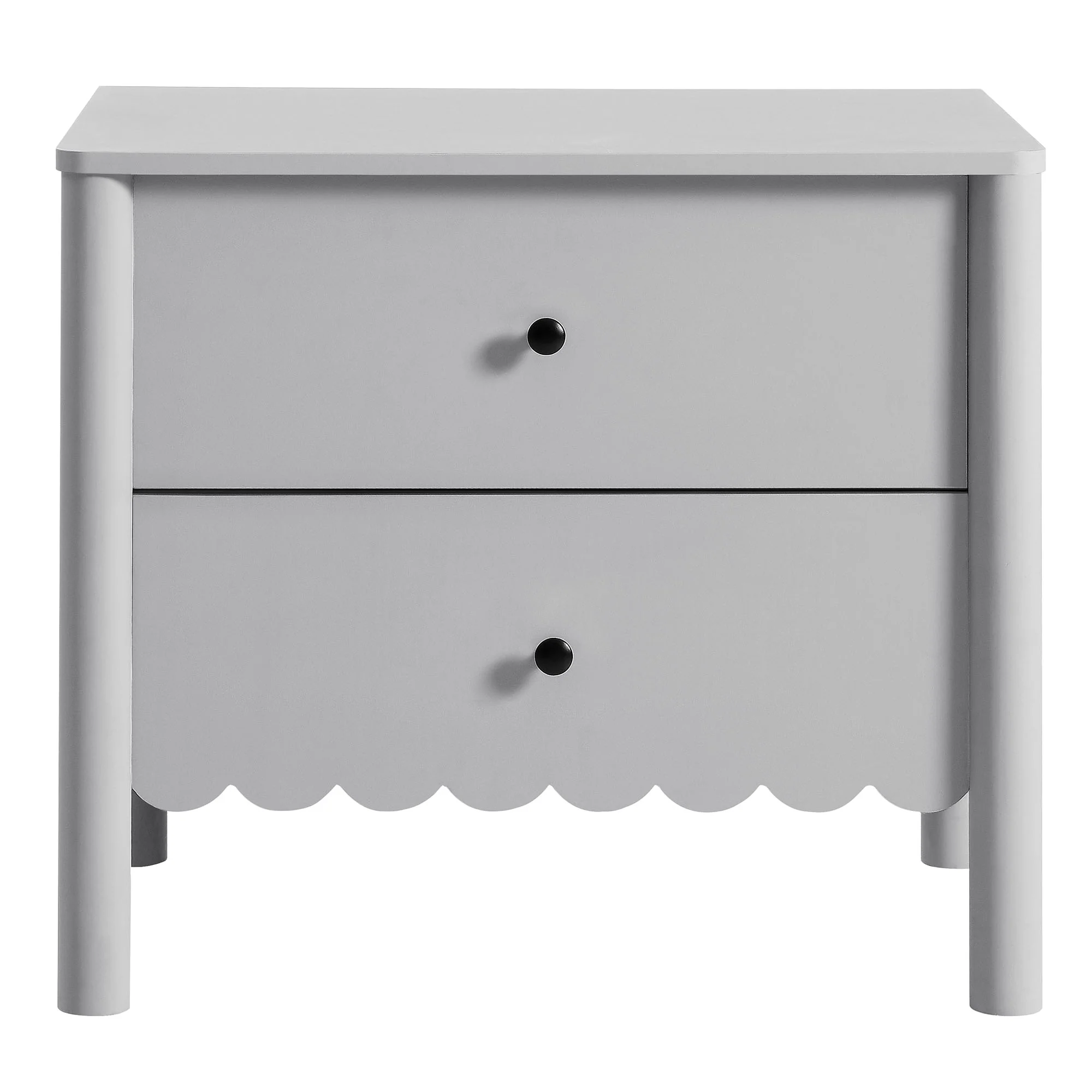 Emmeline Scalloped 2-Drawer Nightstand by Modway - Image 7