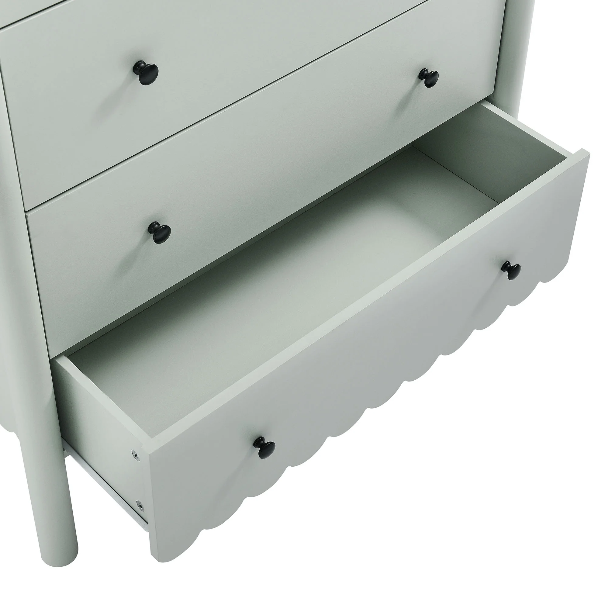 Emmeline Scalloped 5-Drawer Chest by Modway - Image 12
