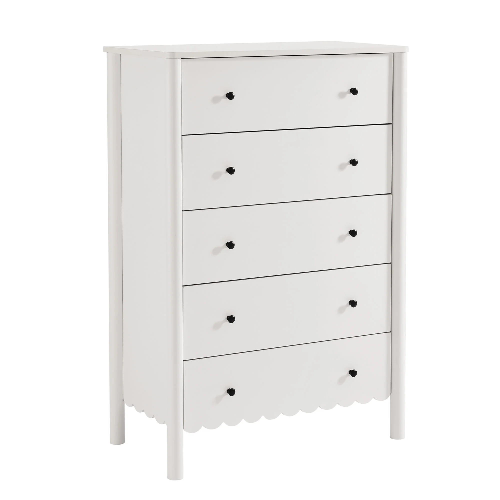 Emmeline Scalloped 5-Drawer Chest by Modway - Image 17