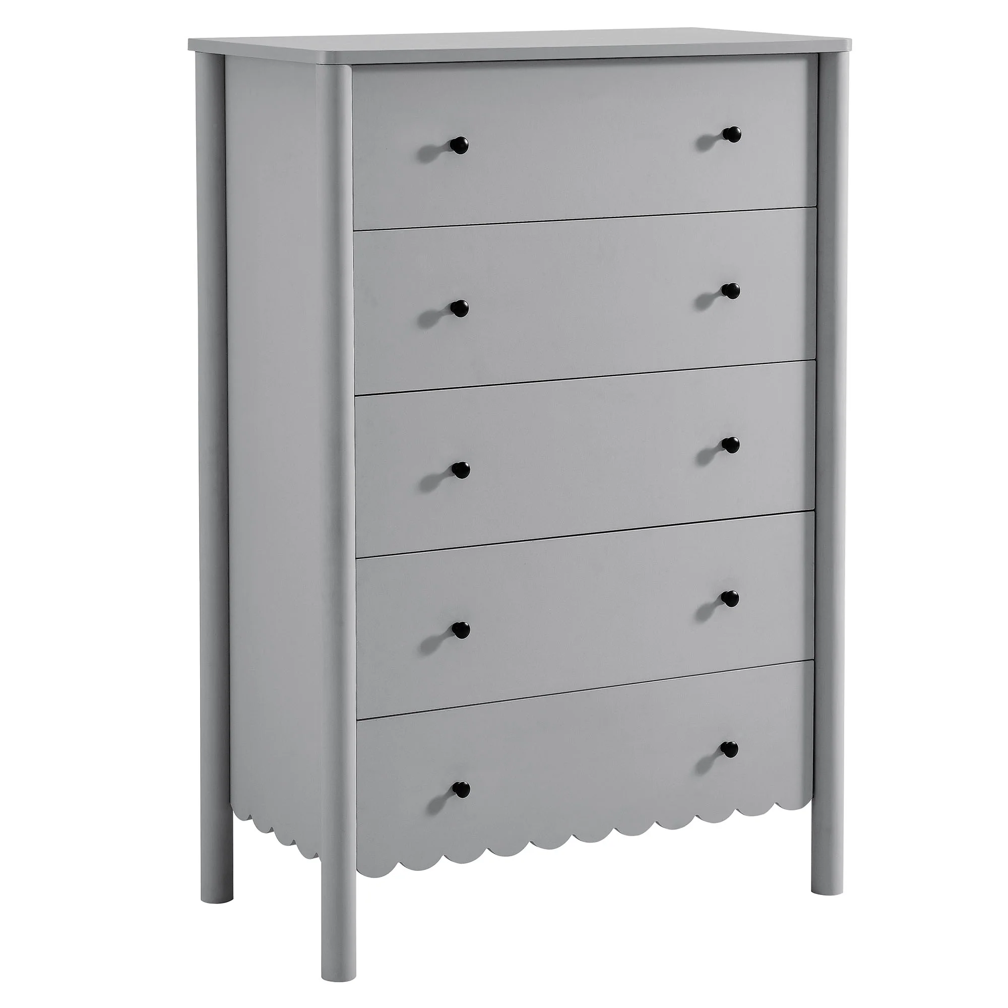 Emmeline Scalloped 5-Drawer Chest by Modway - Image 2