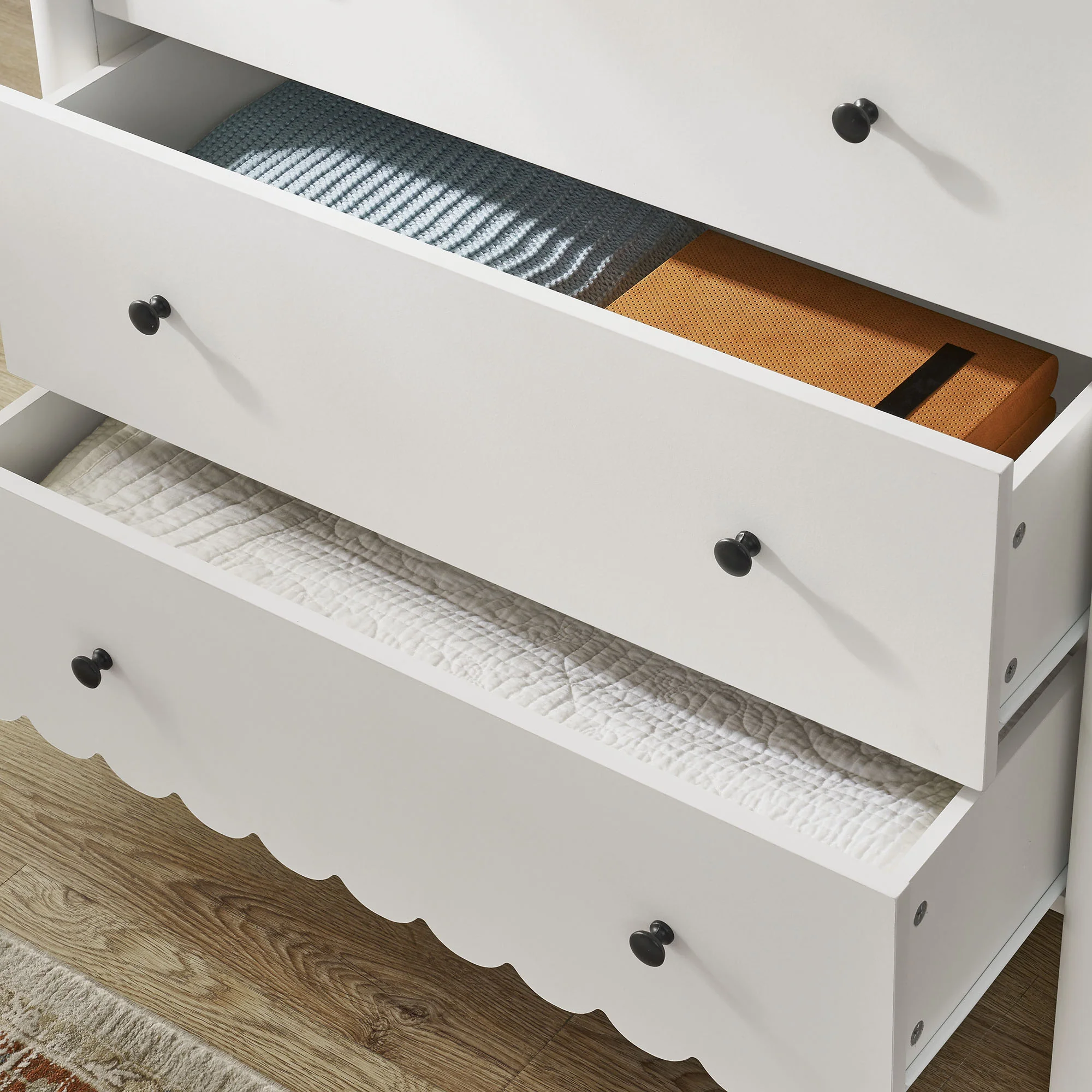 Emmeline Scalloped 5-Drawer Chest by Modway - Image 21