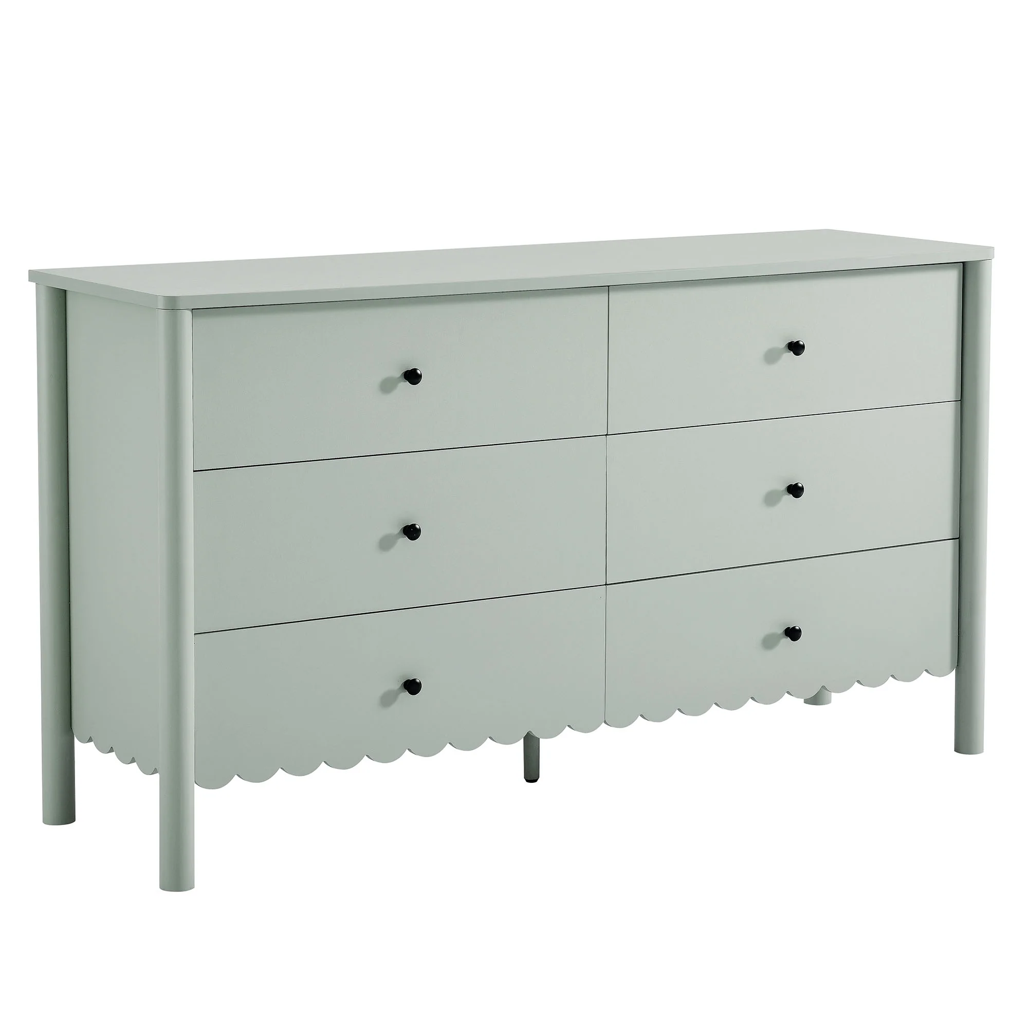 Emmeline Scalloped 6-Drawer Dresser by Modway - Image 11
