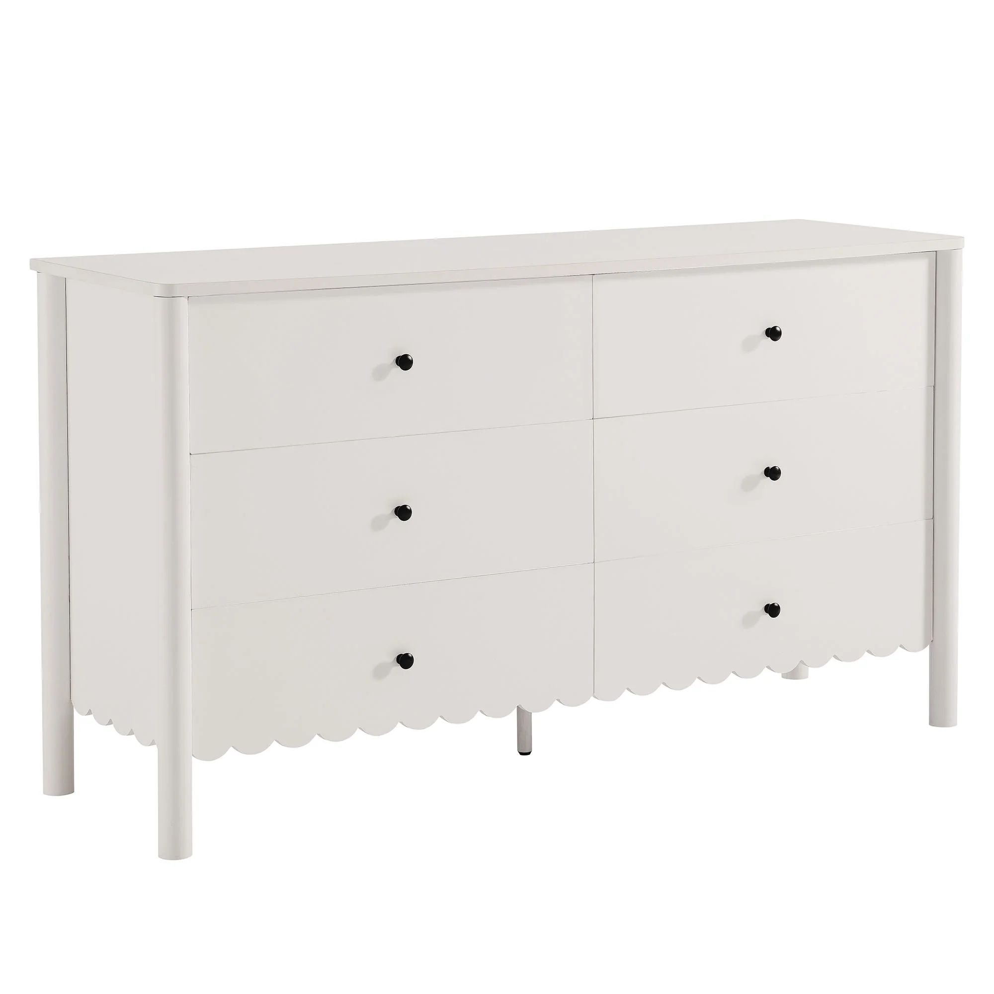 Emmeline Scalloped 6-Drawer Dresser by Modway - Image 21