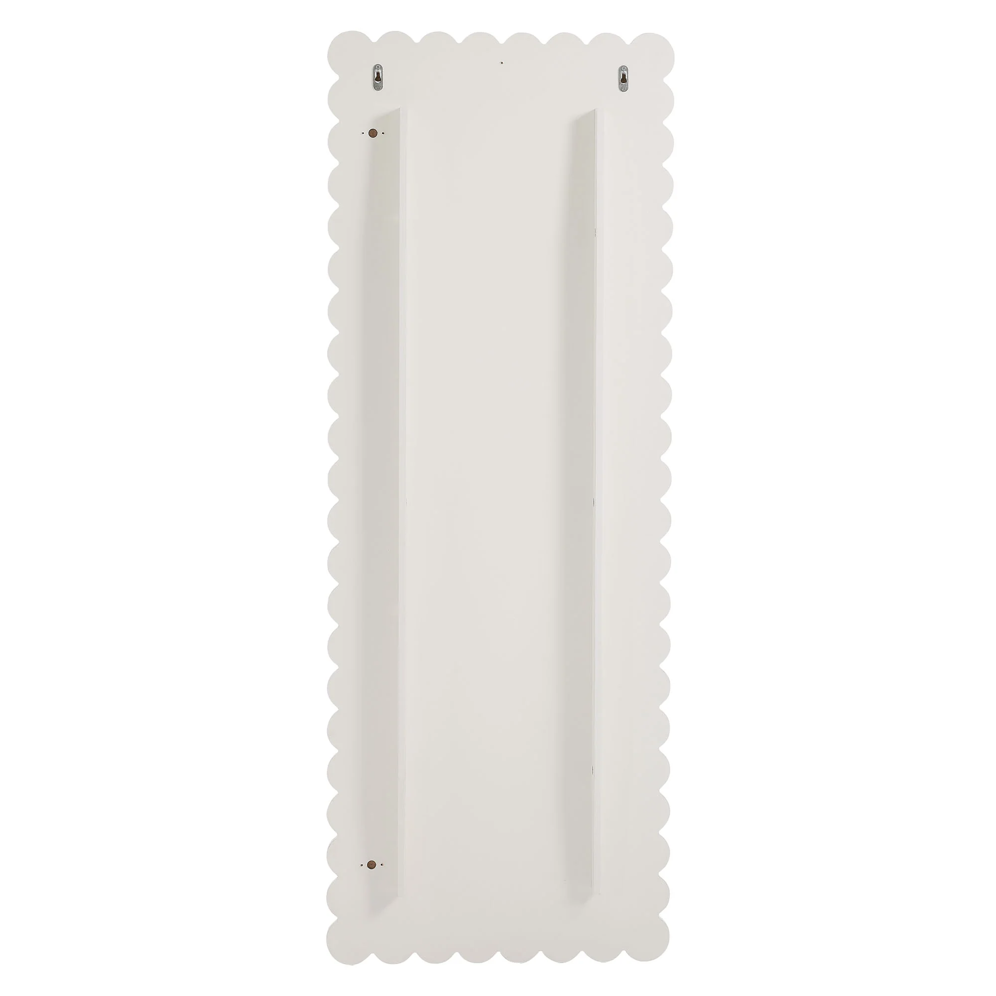 Emmeline Scalloped Rectangle Floor Mirror by Modway - Image 19