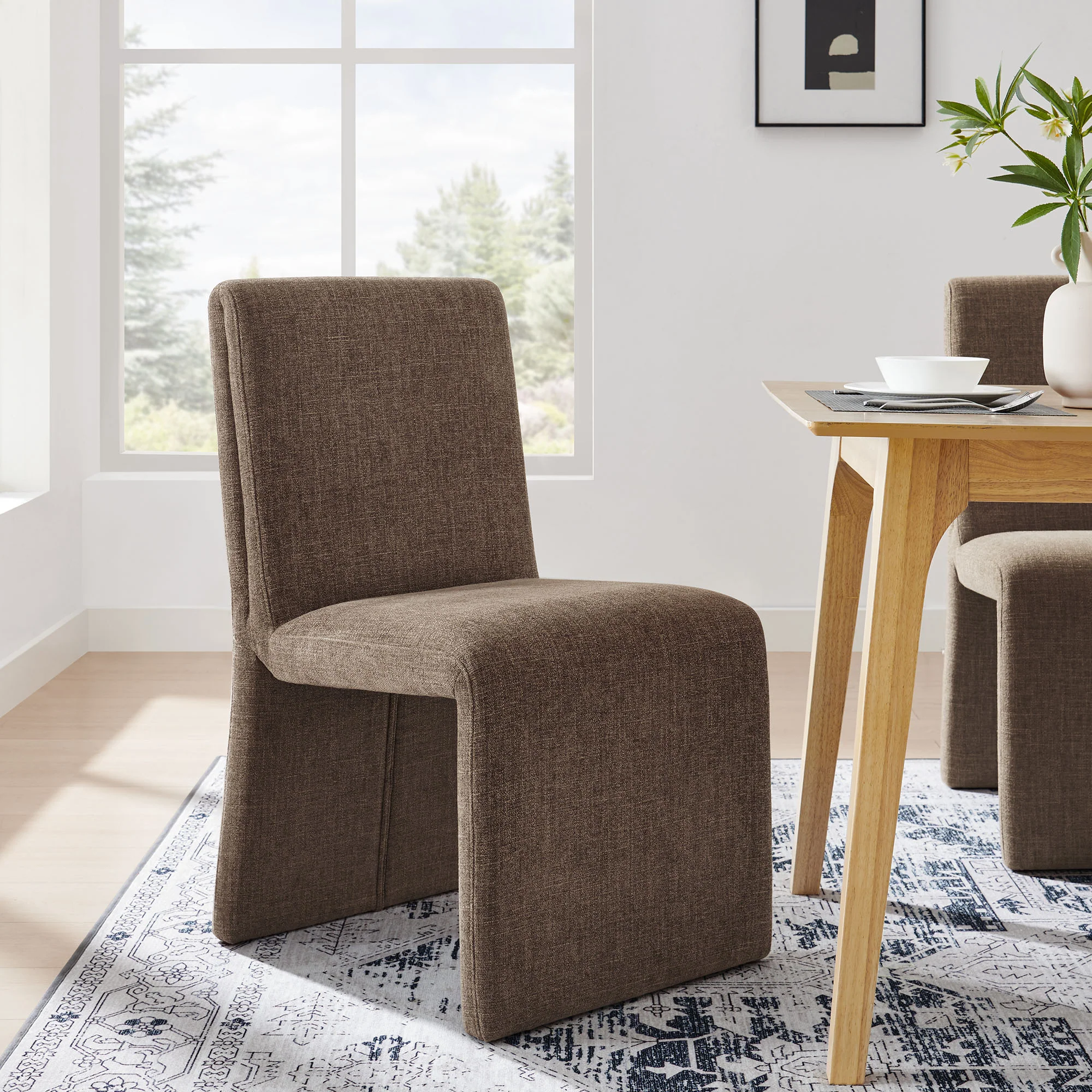 Emory Fabric Upholstered Dining Side Chair by Modway - Image 16