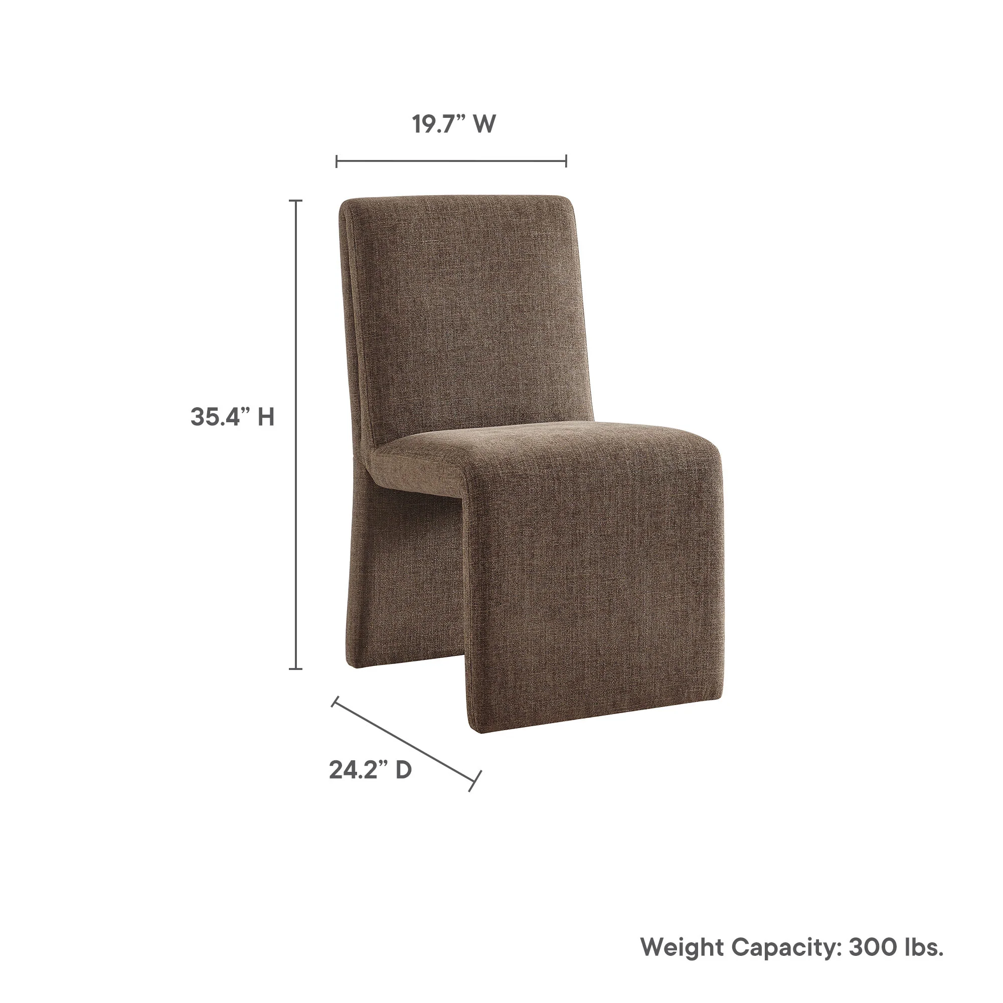 Emory Fabric Upholstered Dining Side Chair by Modway - Image 18