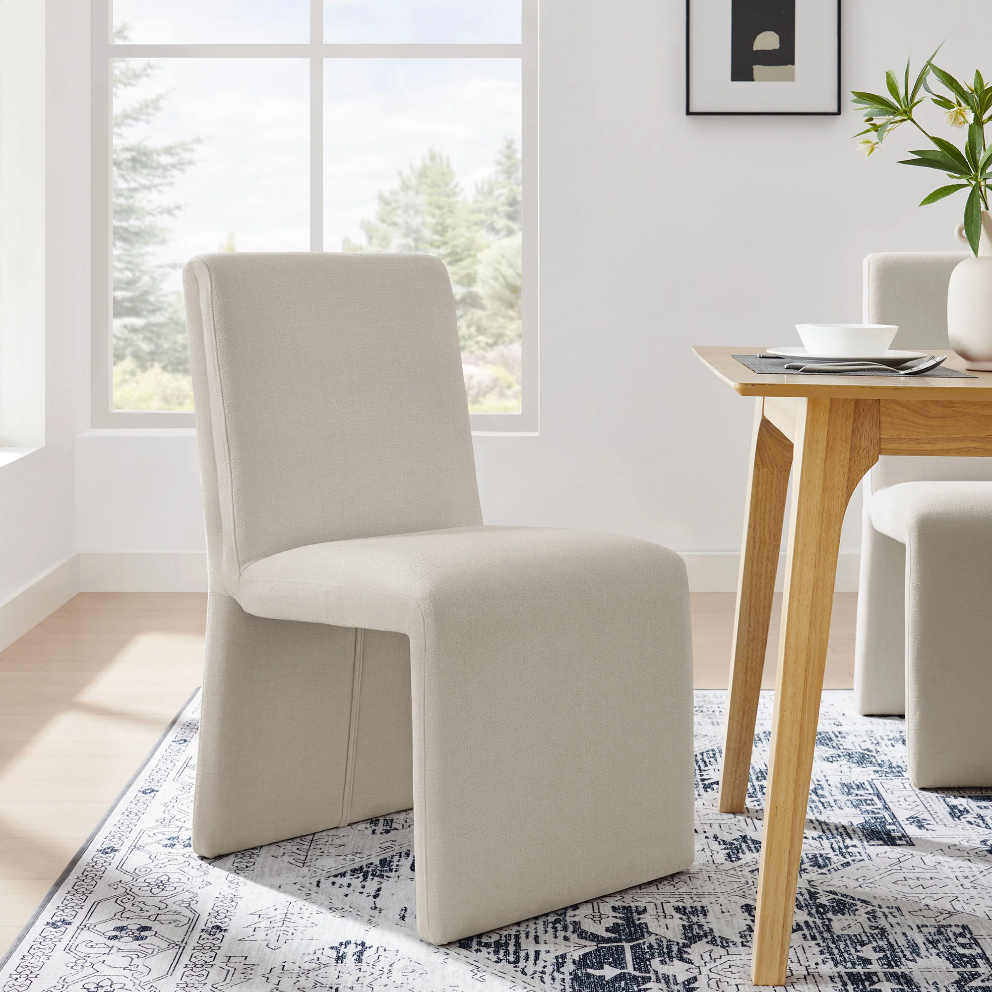 Emory Fabric Upholstered Dining Side Chair by Modway - Image 25