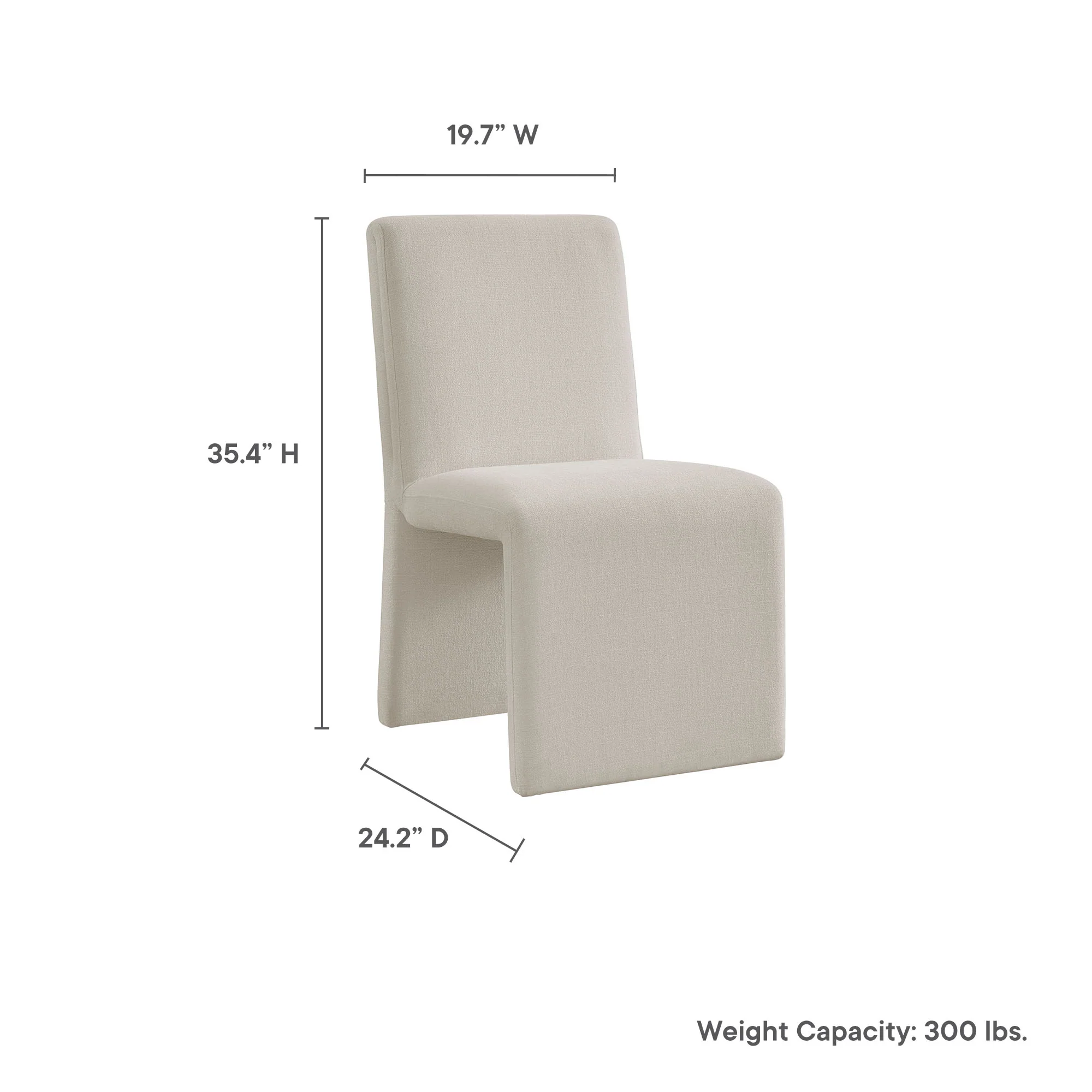 Emory Fabric Upholstered Dining Side Chair by Modway - Image 27