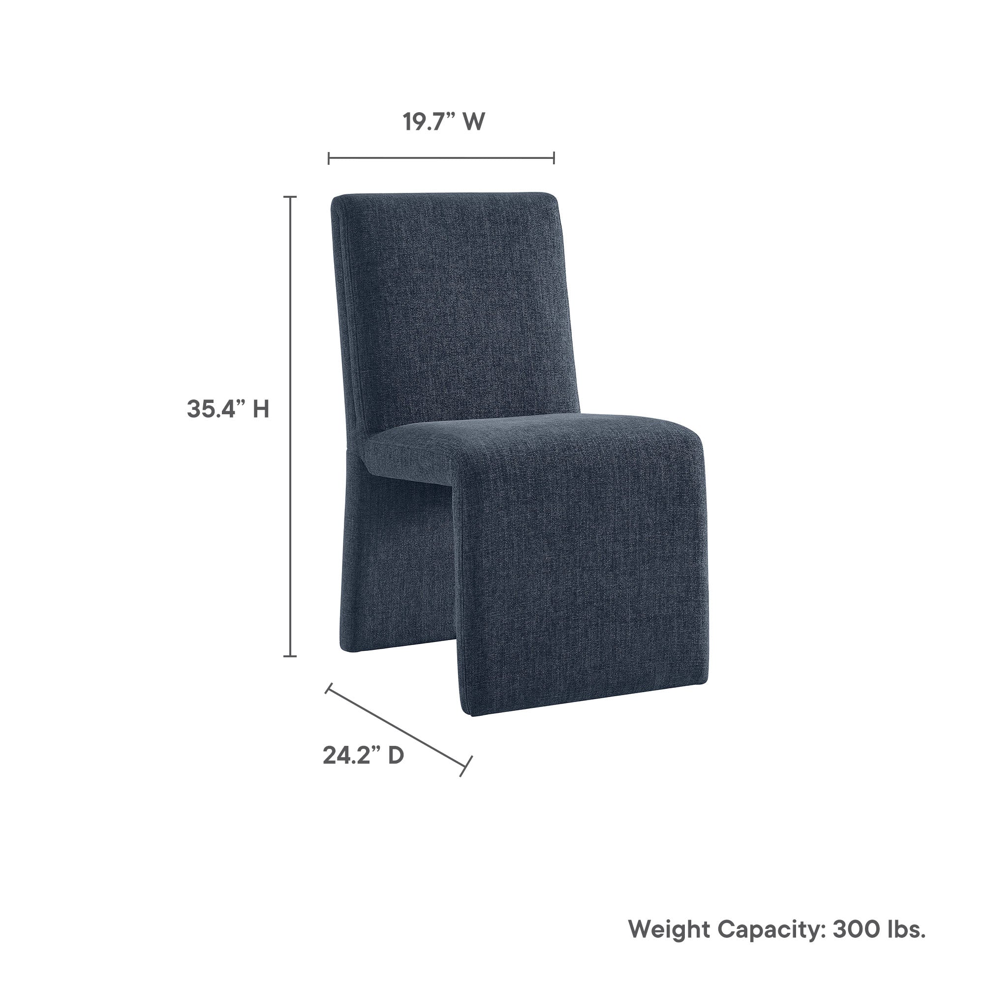 Emory Fabric Upholstered Dining Side Chair by Modway - Image 36
