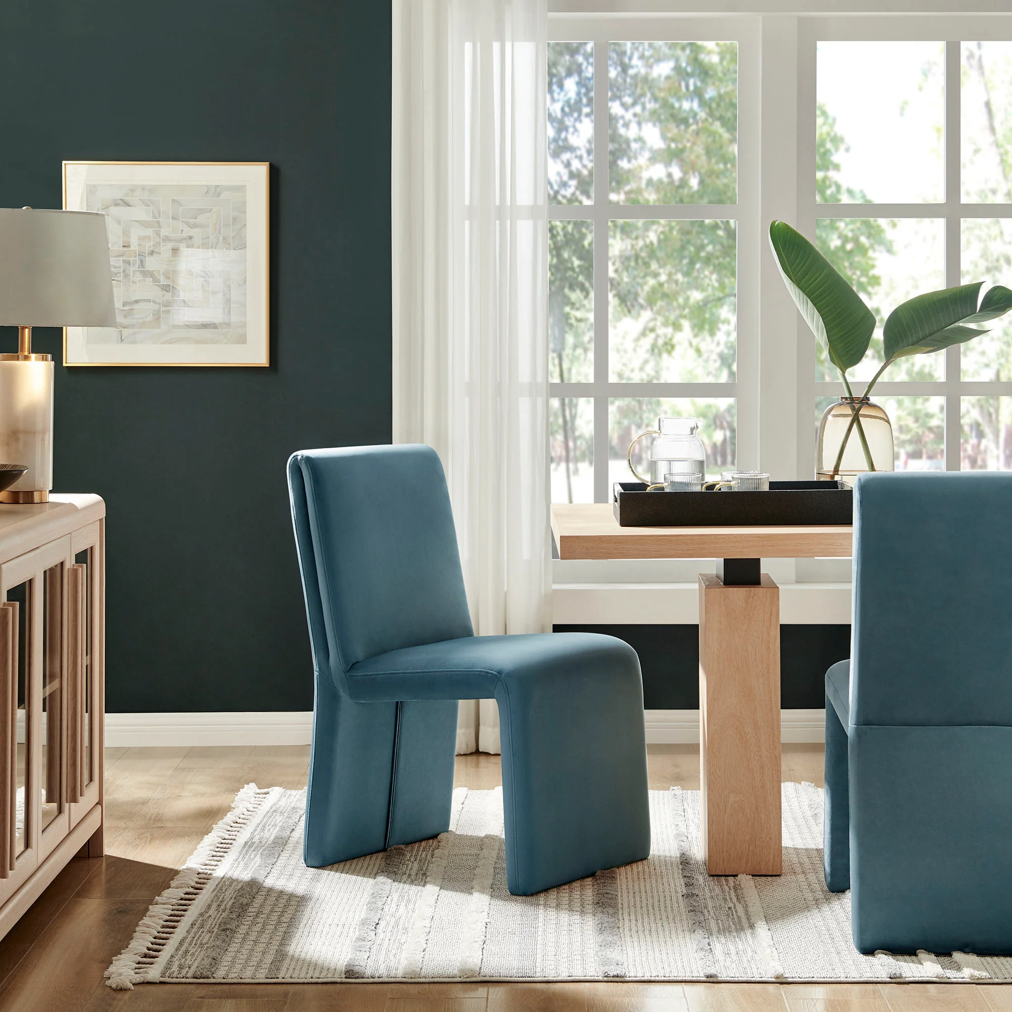 Emory Upholstered Performance Velvet Dining Side Chair by Modway - Image 16