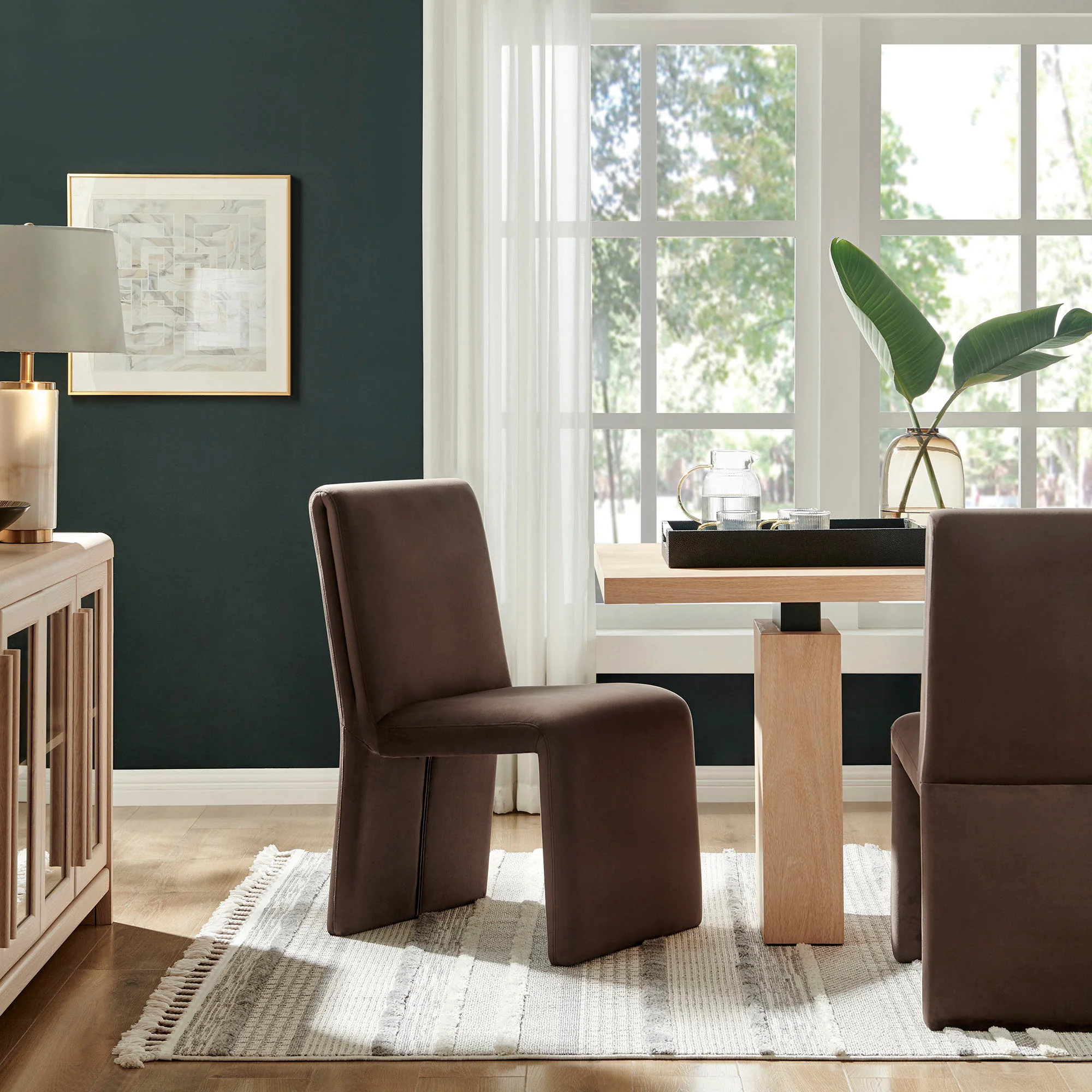 Emory Upholstered Performance Velvet Dining Side Chair by Modway - Image 25