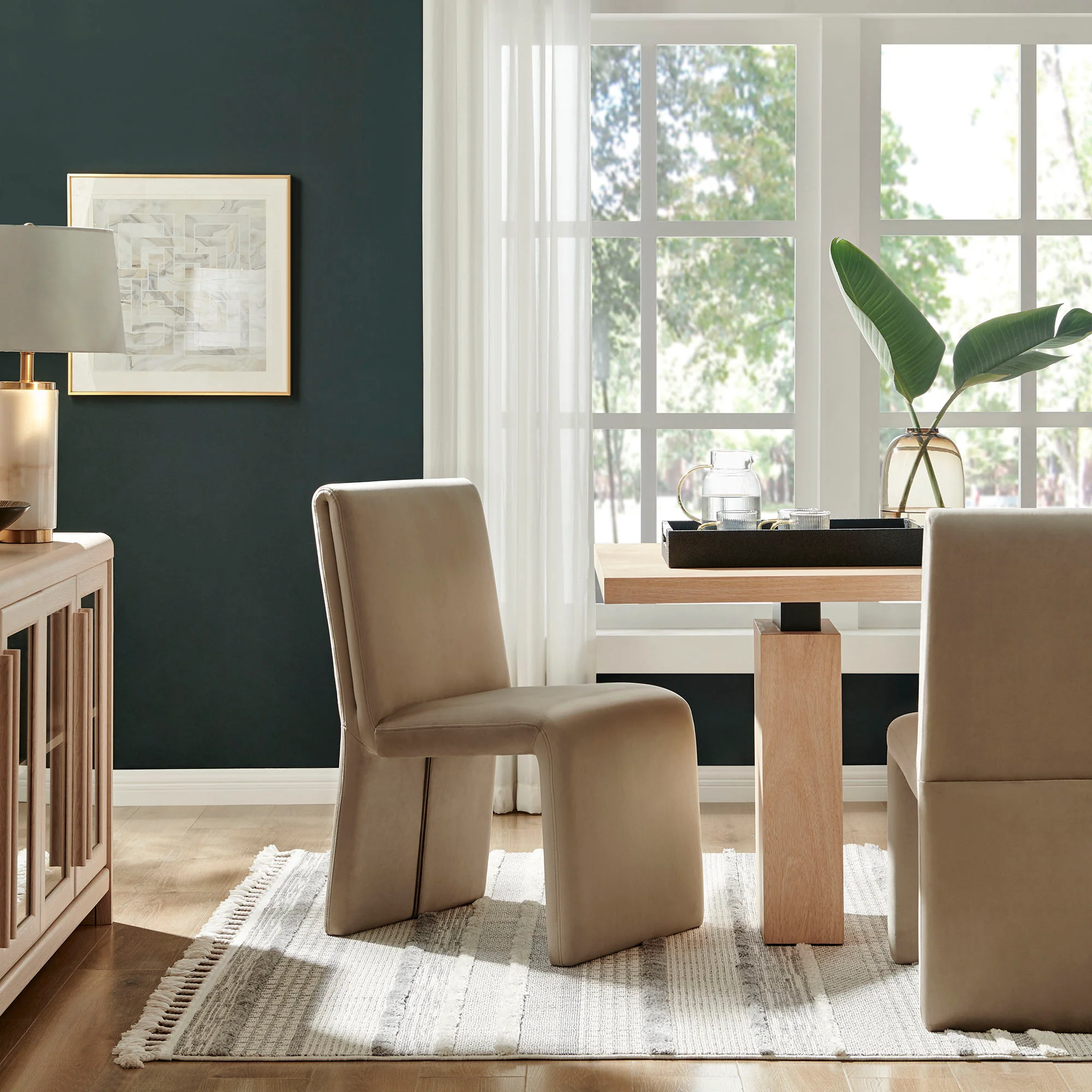 Emory Upholstered Performance Velvet Dining Side Chair by Modway - Image 43