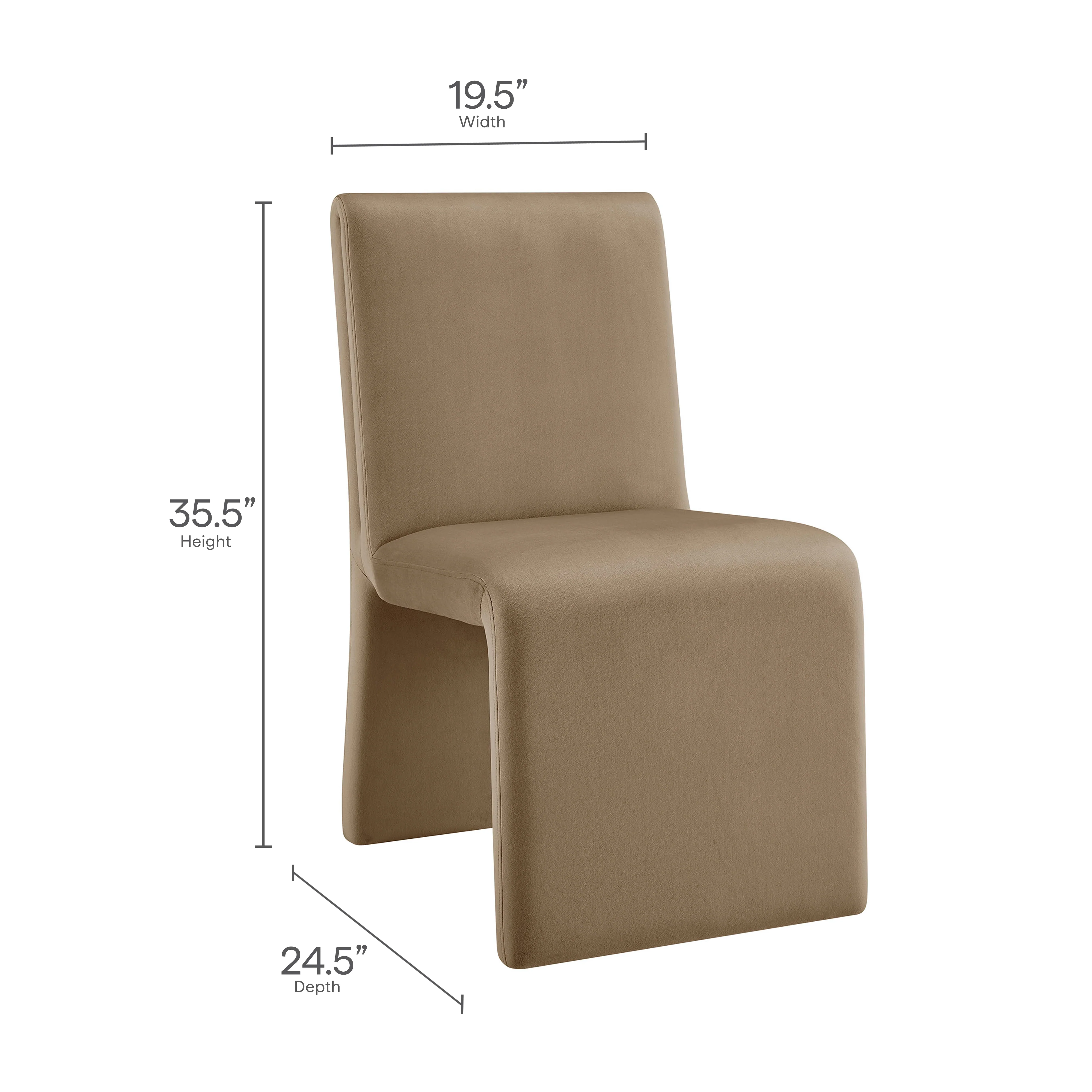 Emory Upholstered Performance Velvet Dining Side Chair by Modway - Image 45