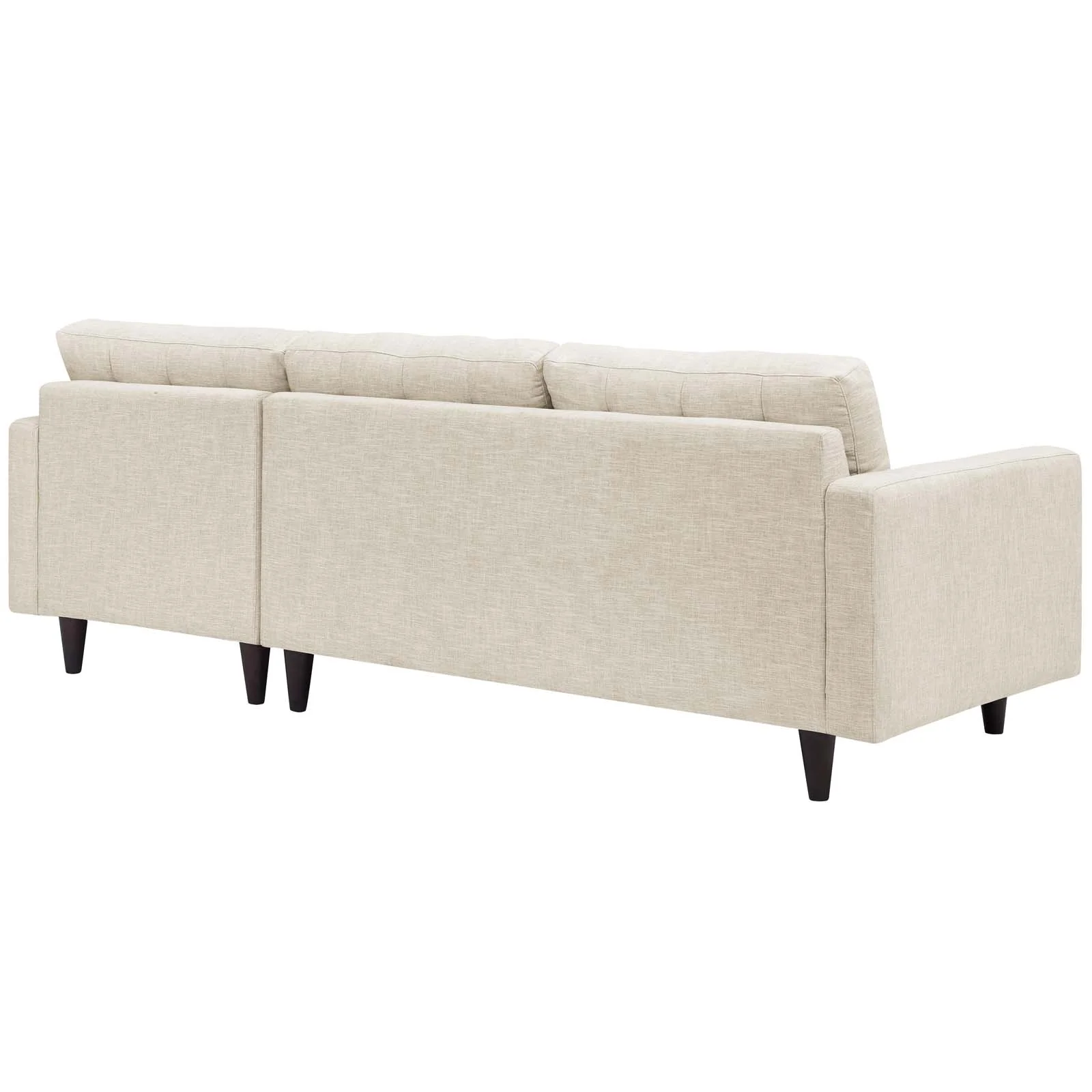 Empress Right-Facing Upholstered Fabric Sectional Sofa By Modway - EEI-1416 - Image 3