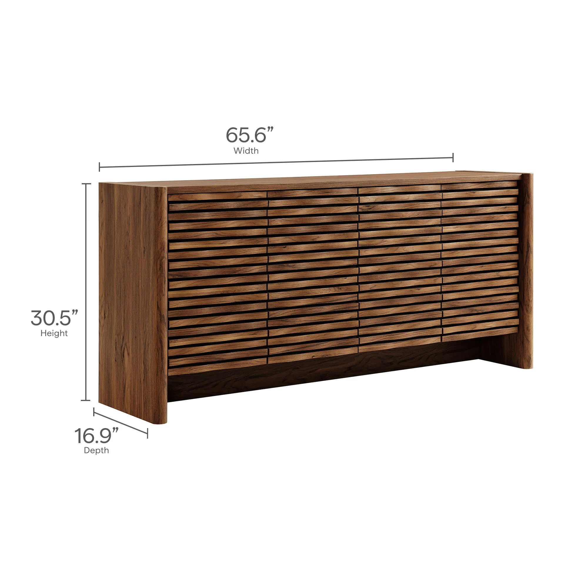 Emric Wave 66" 4-Door Sideboard by Modway - Image 10