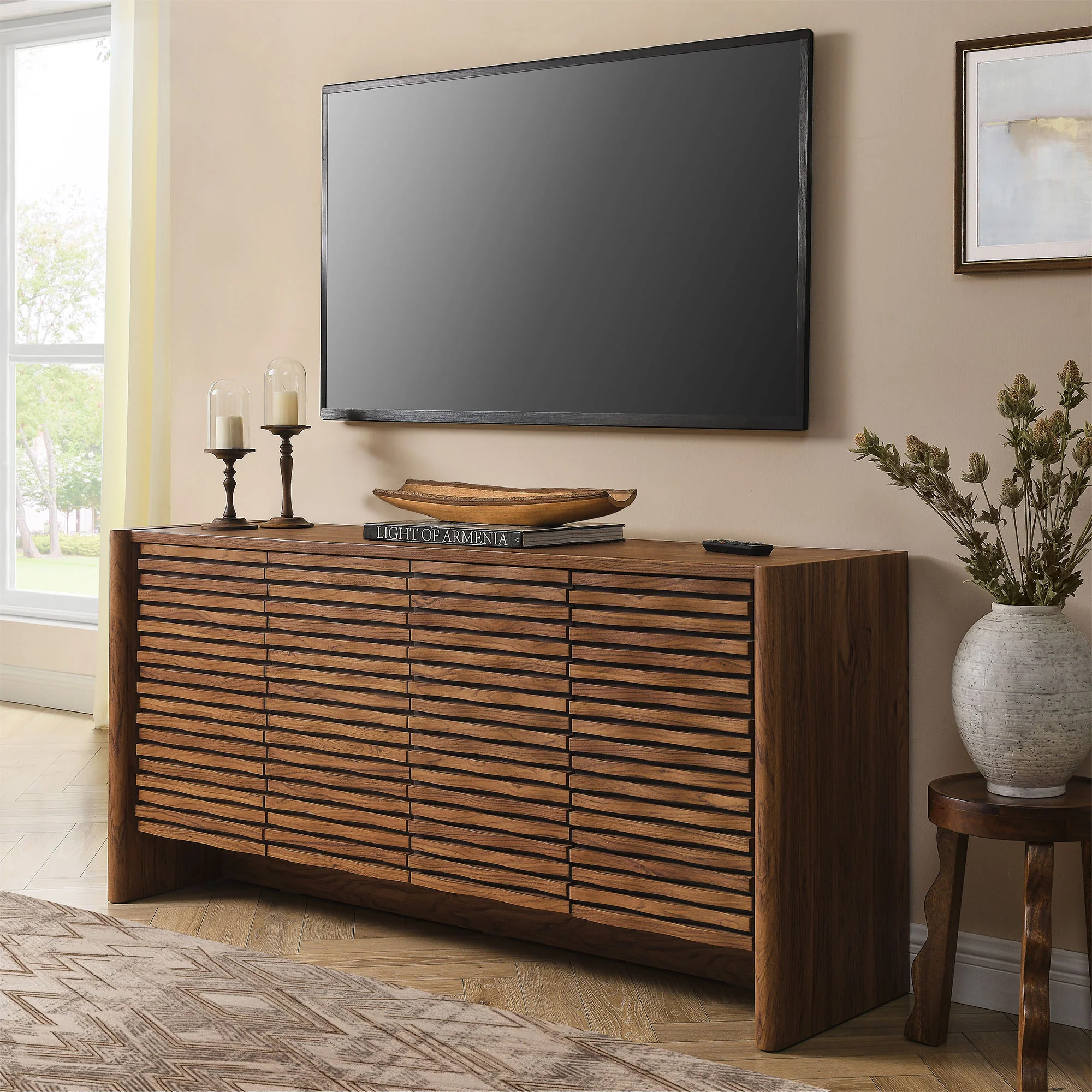 Emric Wave 66" 4-Door Sideboard by Modway - Image 8