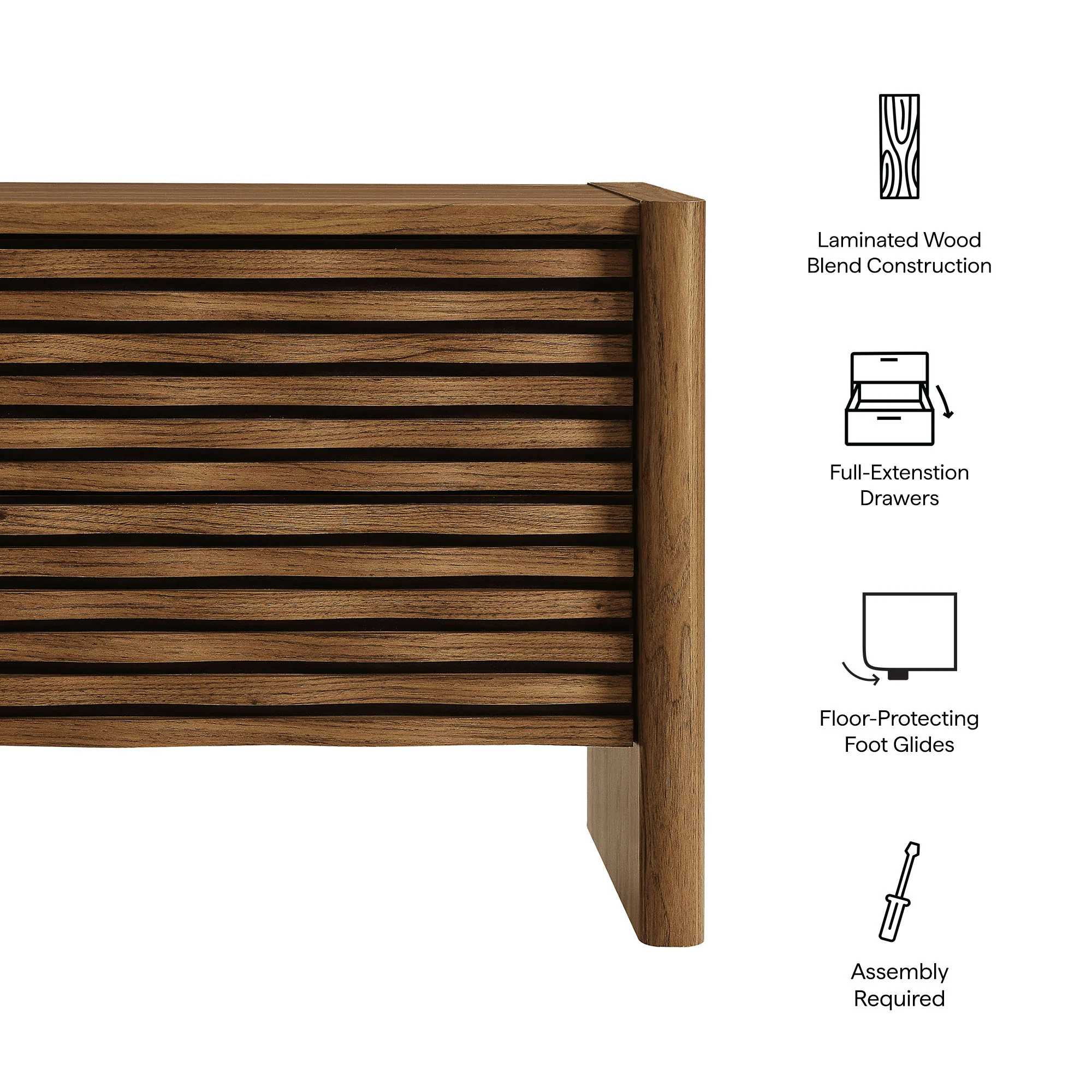 Emric Wave Nightstand by Modway - Image 8