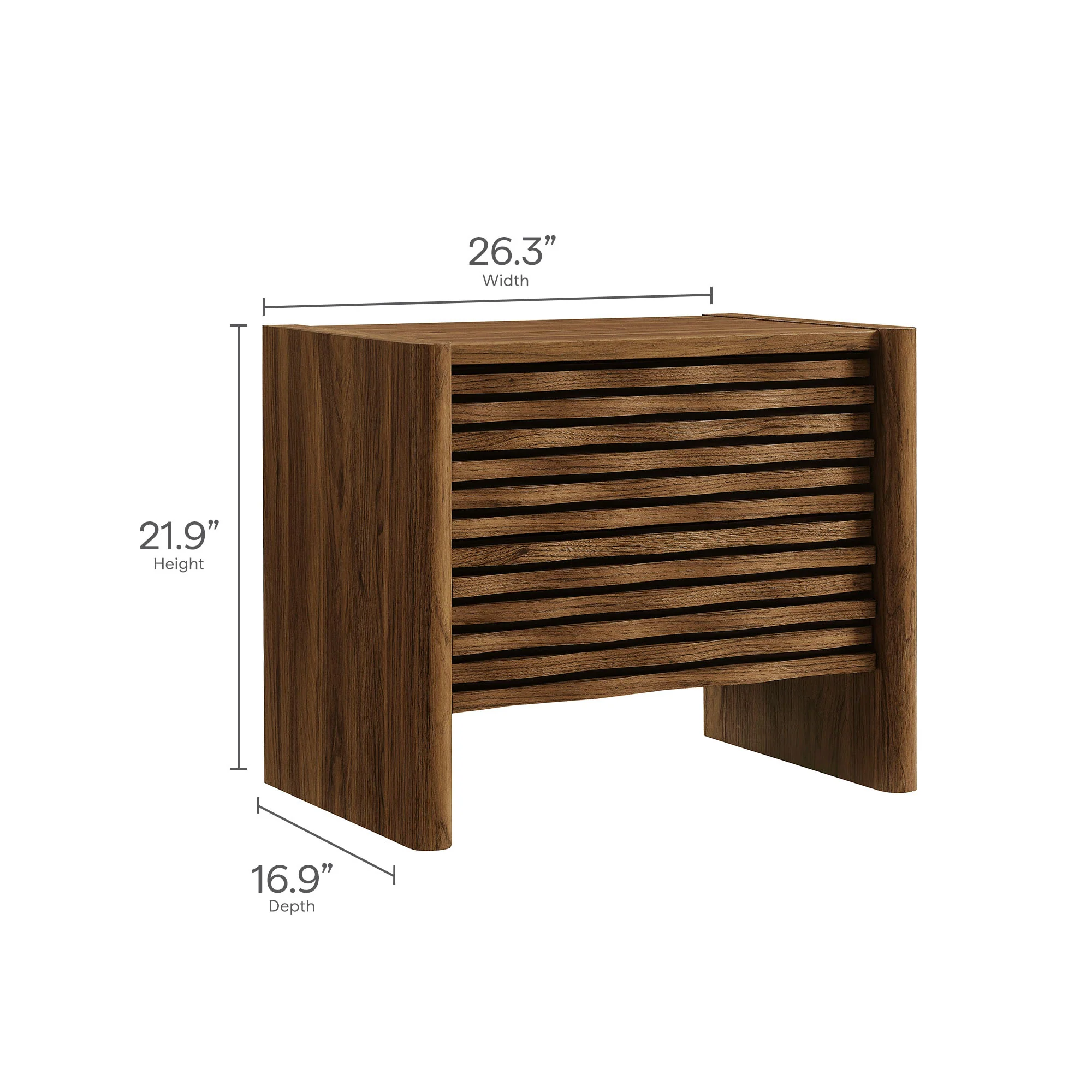 Emric Wave Nightstand by Modway - Image 9