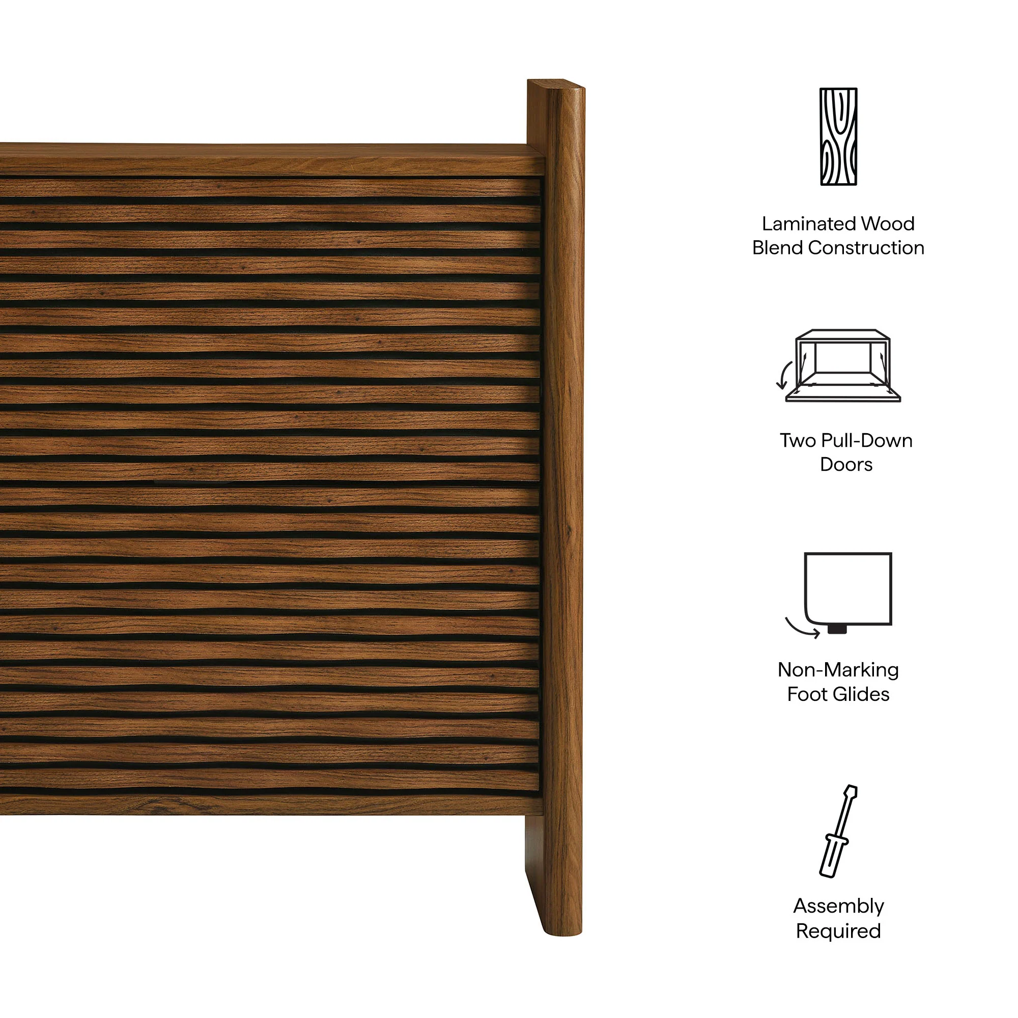 Emric Wave Shoe Cabinet by Modway - Image 8