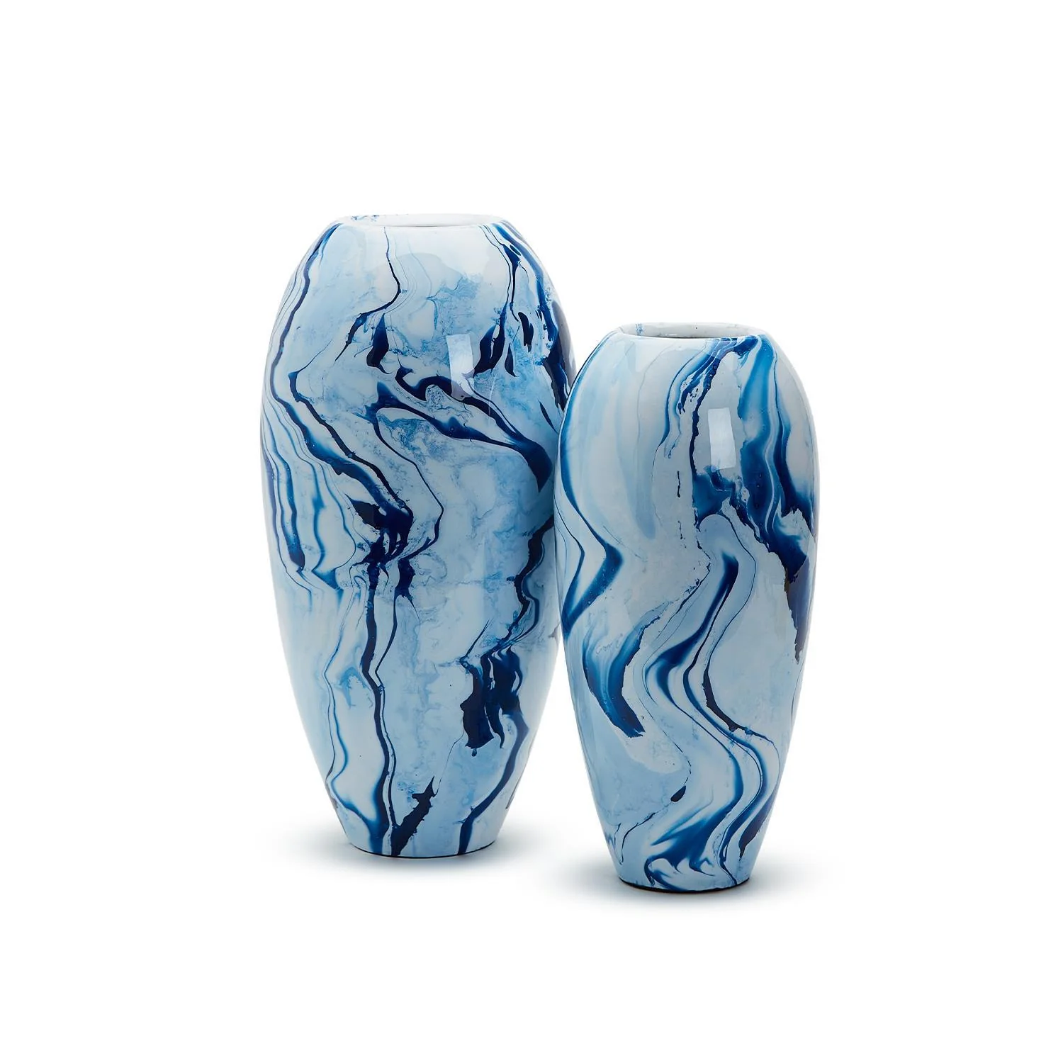 Enamel Vase Set Of 6 By Tozai Home - Image 3