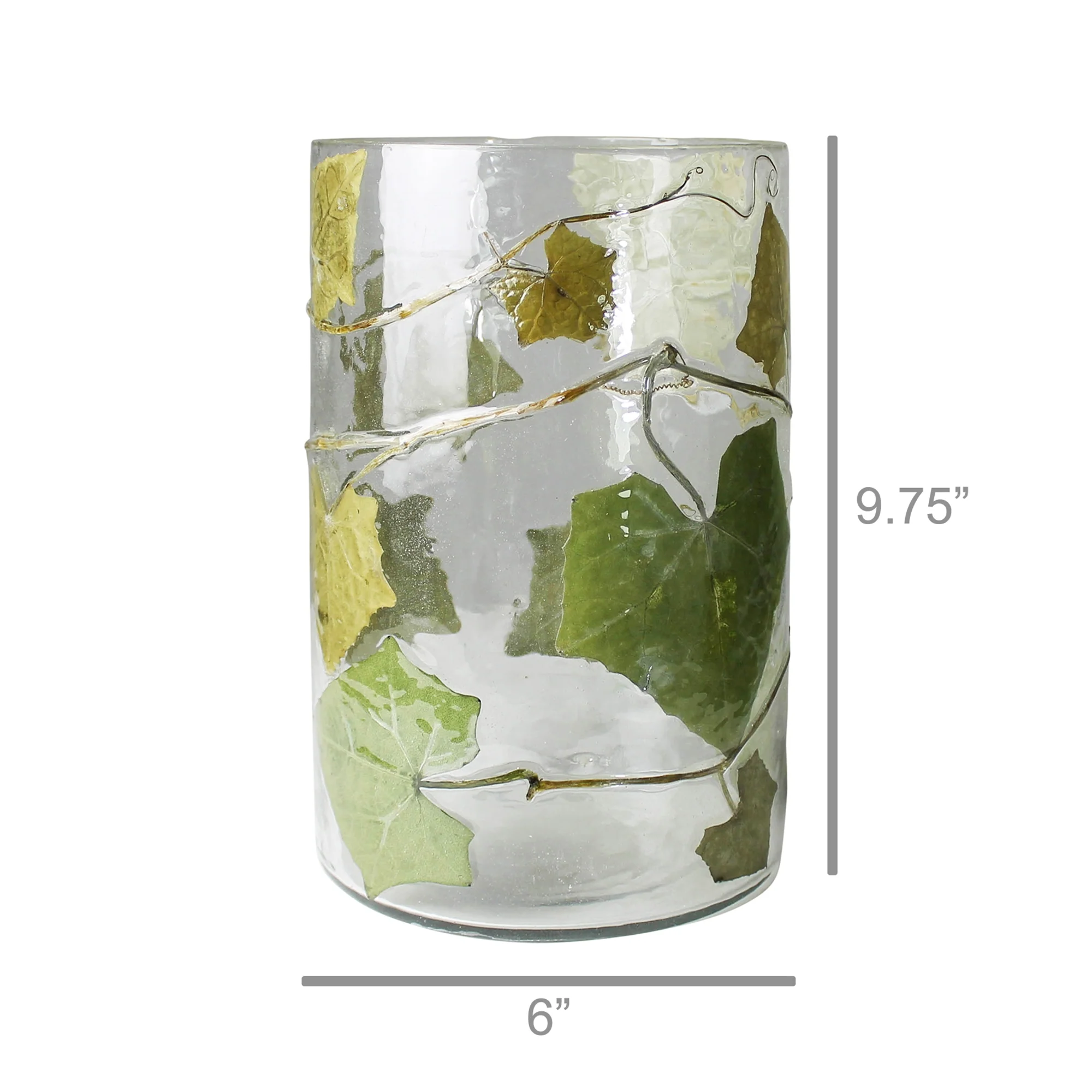 Enameled Hurricane, Ivy - Large By HomArt - Image 3