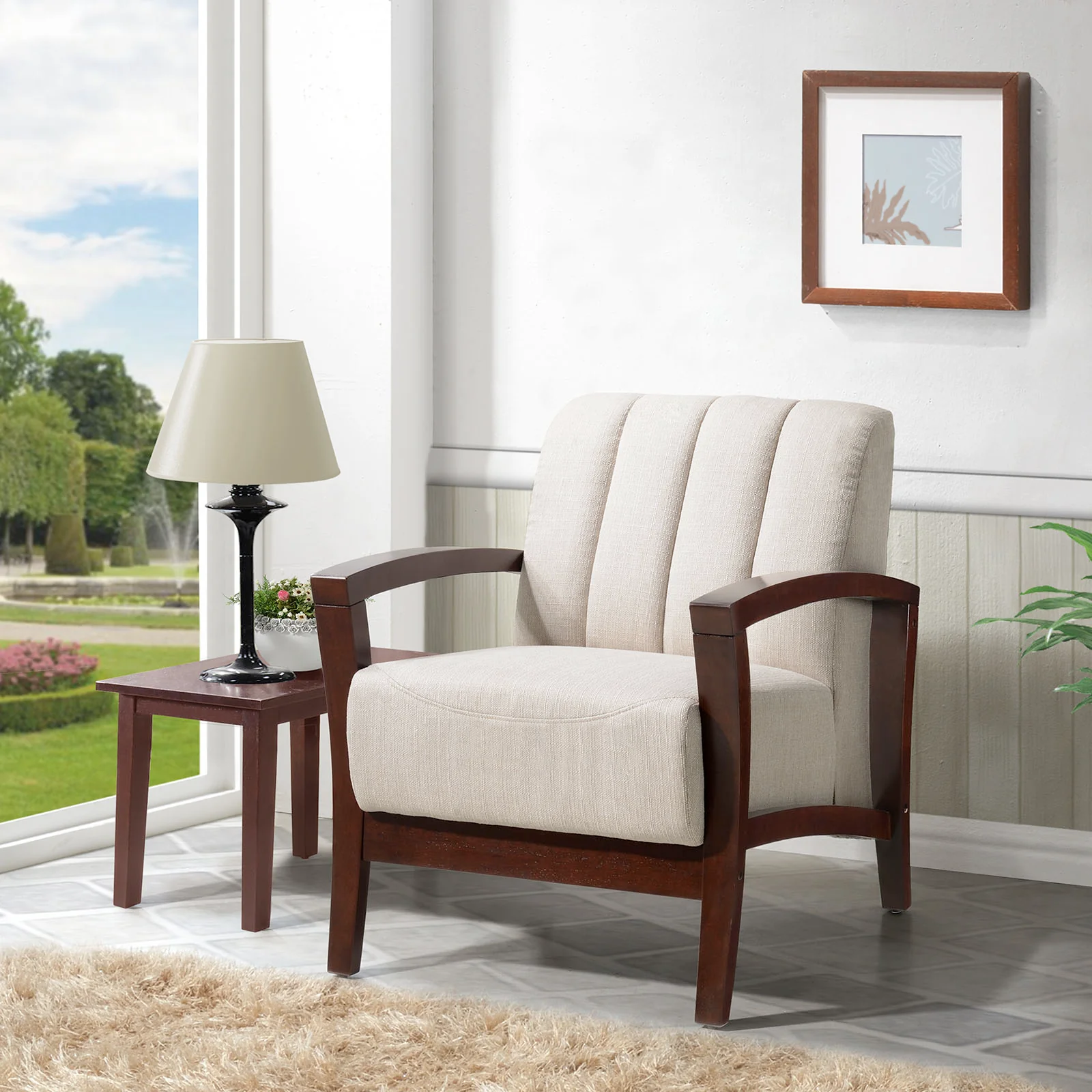 Enamor Upholstered Fabric Armchair By Modway - EEI-2053 - Image 4