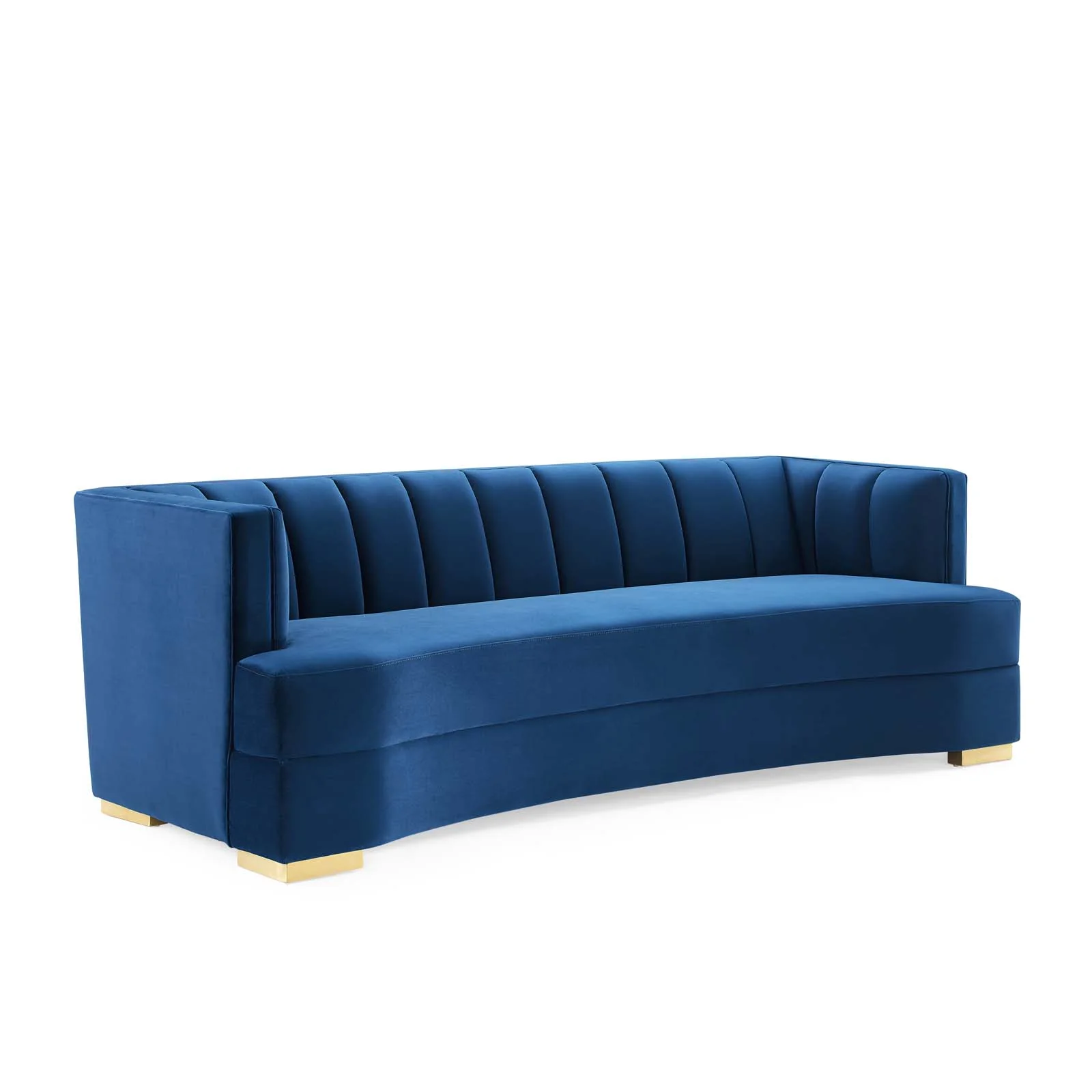 Encompass Channel Tufted Performance Velvet Curved Sofa By Modway - EEI-4134 - Image 10