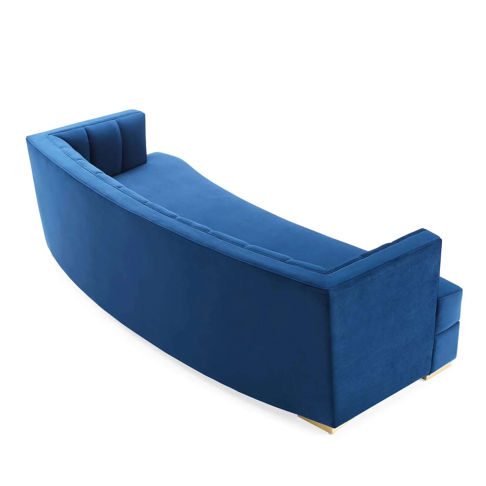 Encompass Channel Tufted Performance Velvet Curved Sofa By Modway - EEI-4134 - Image 12