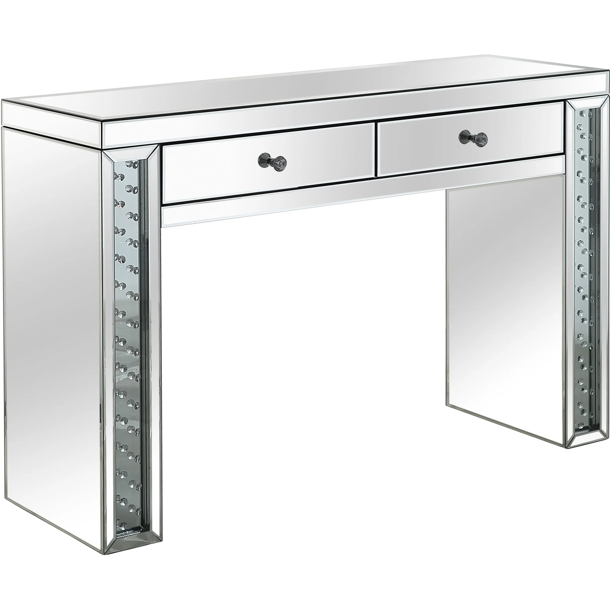 Encrusted Crystal Console Table By Homeroots - Image 5