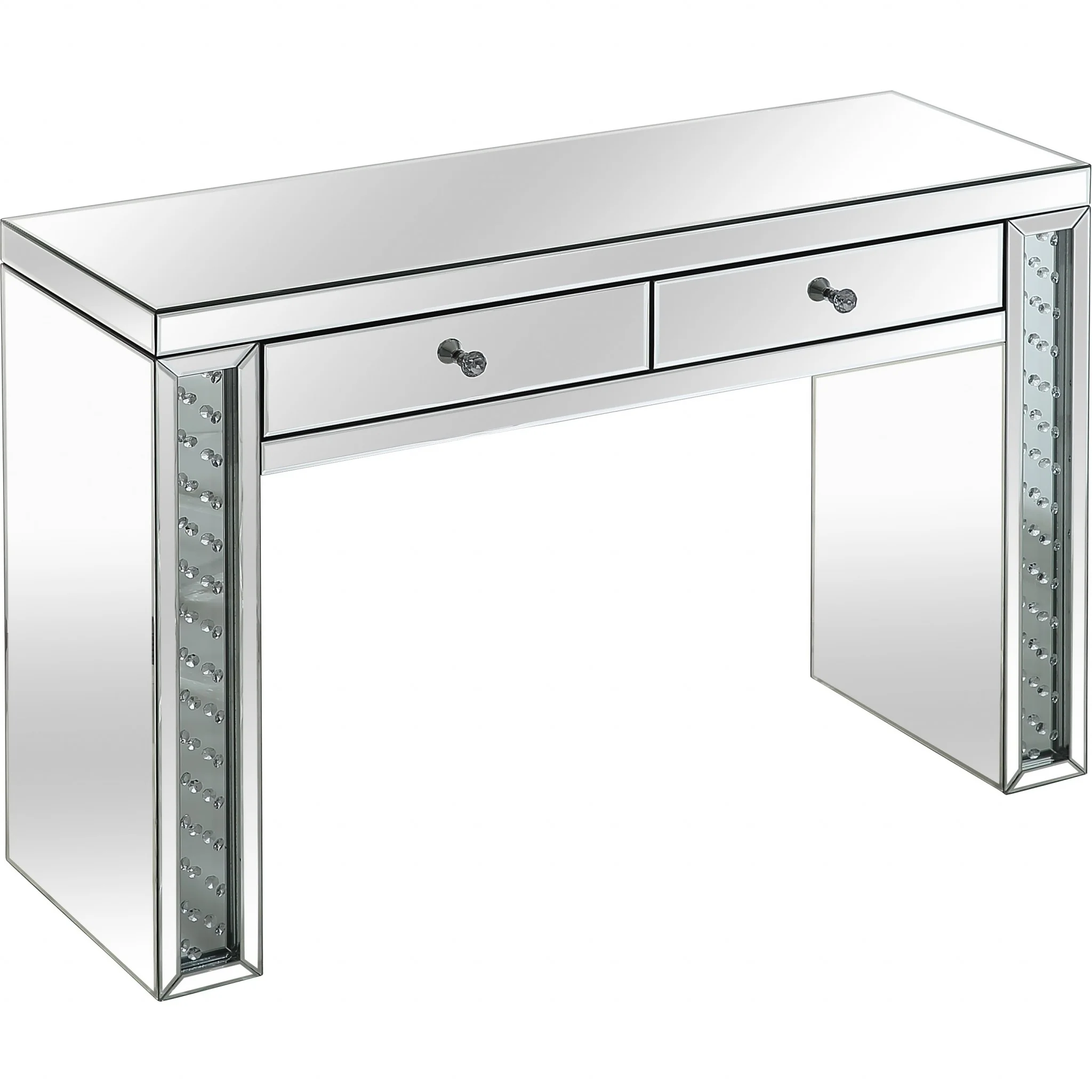 Encrusted Crystal Console Table By Homeroots - Image 6