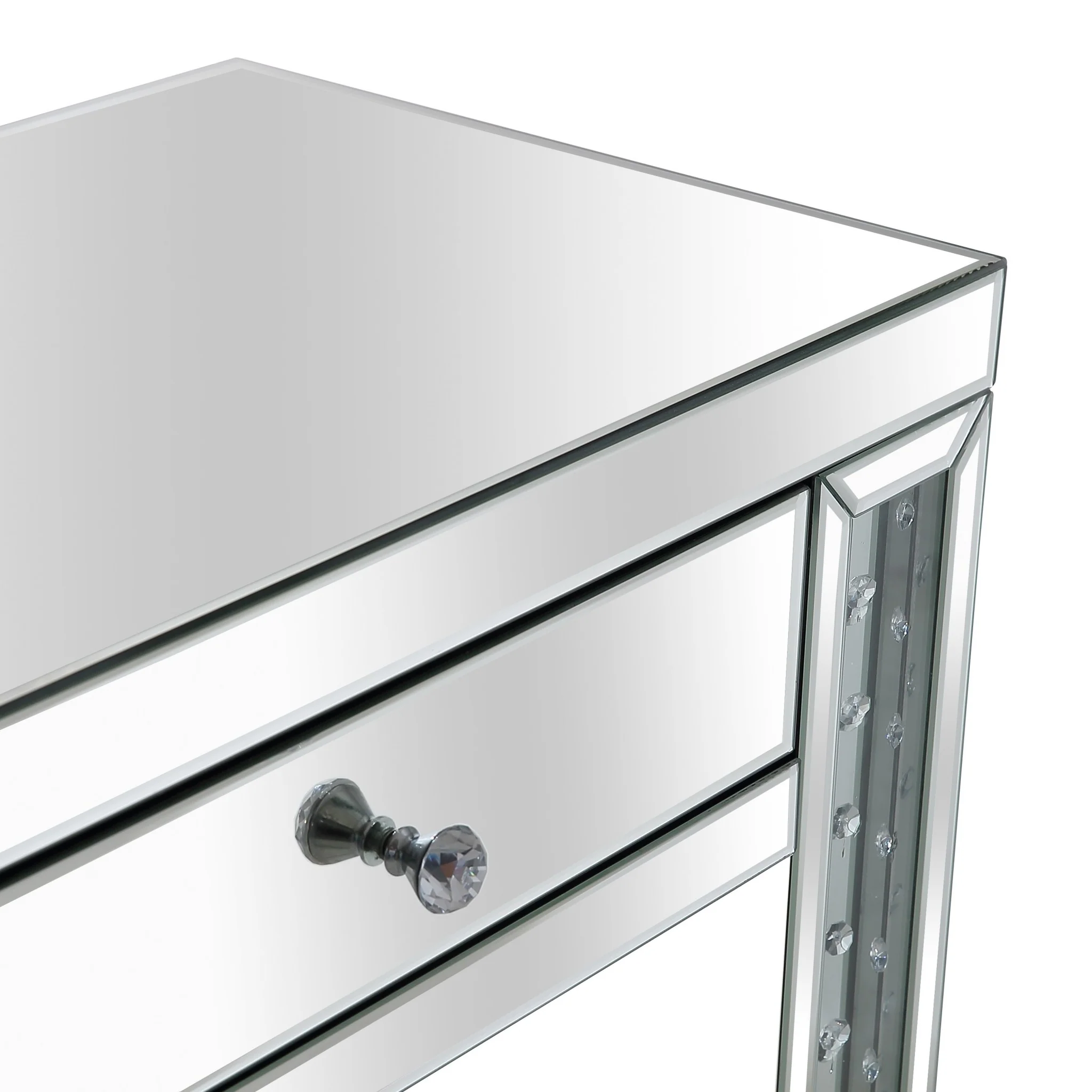 Encrusted Crystal Console Table By Homeroots - Image 7