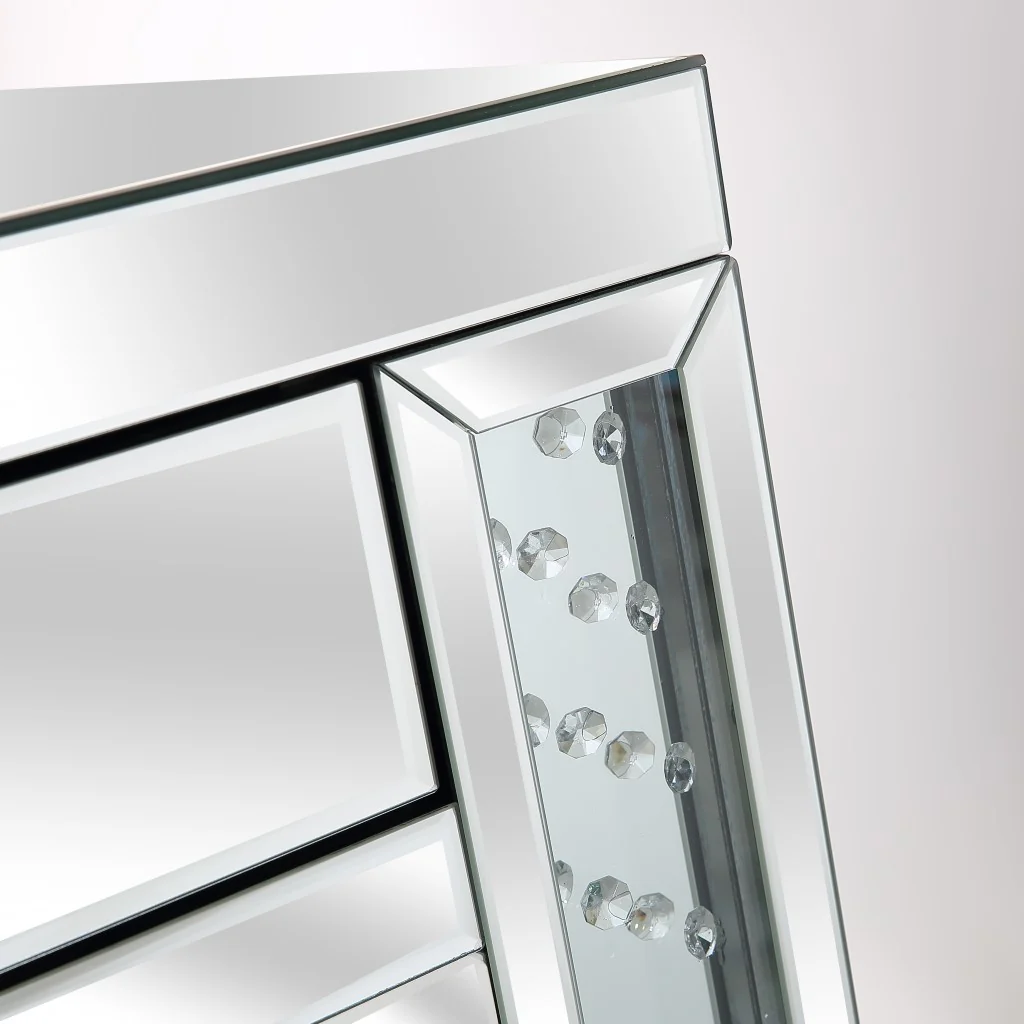 Encrusted Crystal Console Table By Homeroots - Image 8