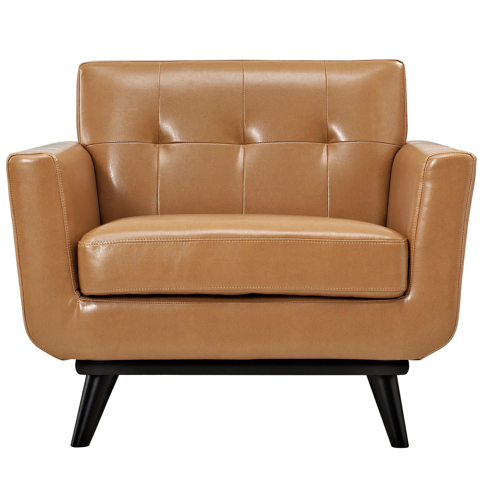 Engage 3 Piece Leather Living Room Set By Modway - EEI-1764 - Image 3